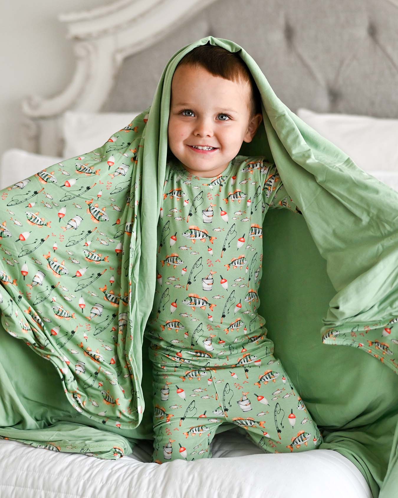 fishing bamboo pajama