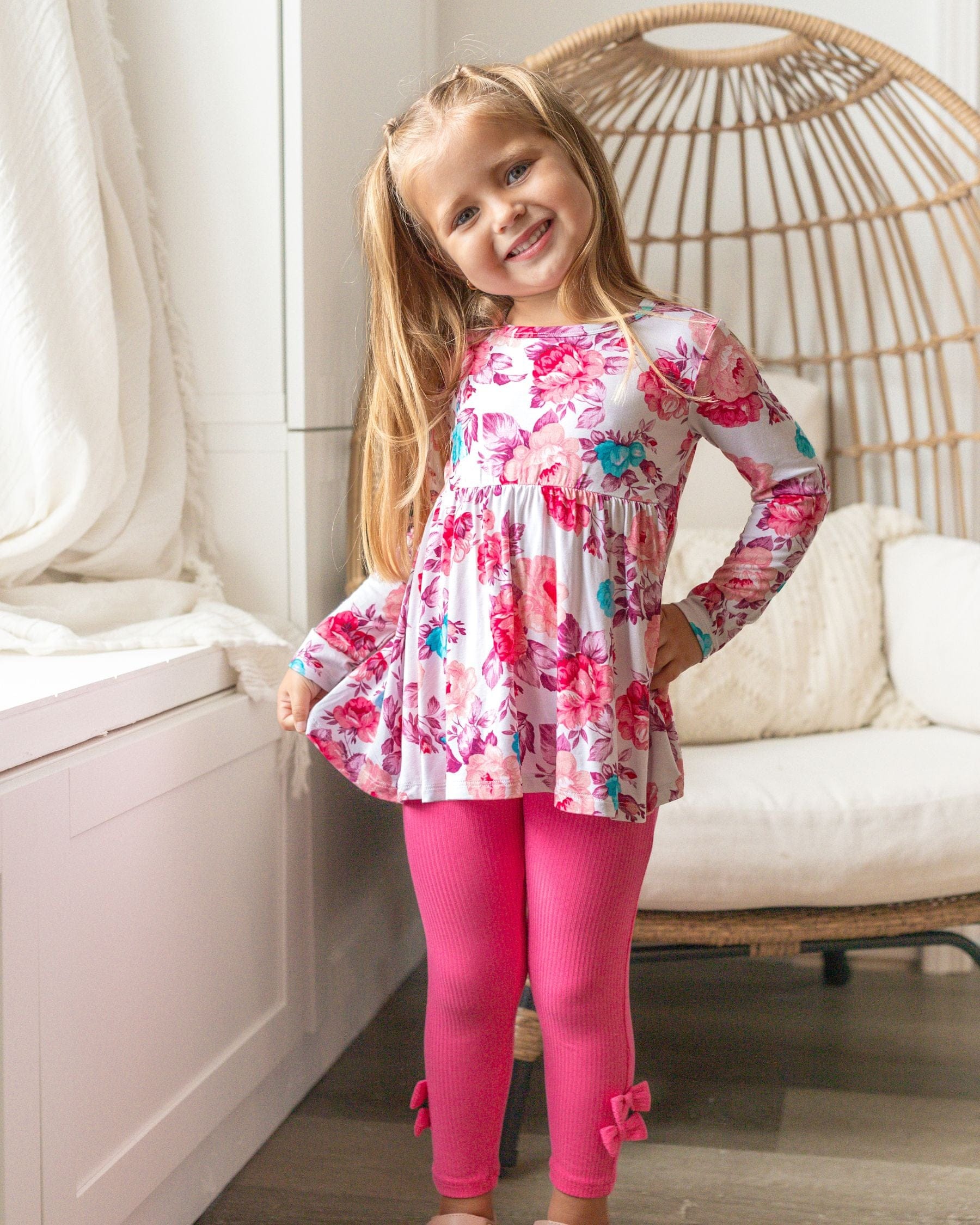 Naomi Peplum & Leggings Set