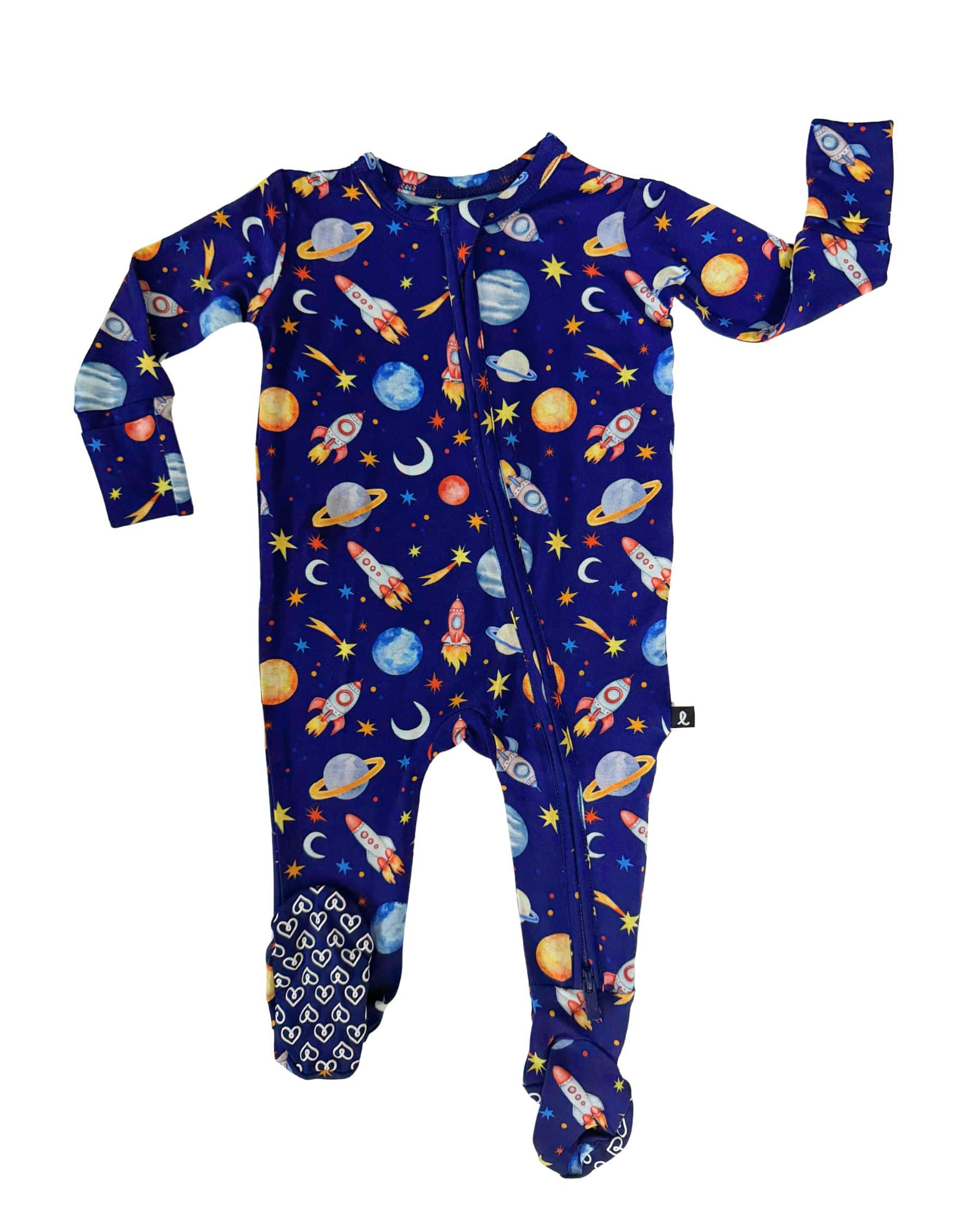 Charlie Zippered Footie