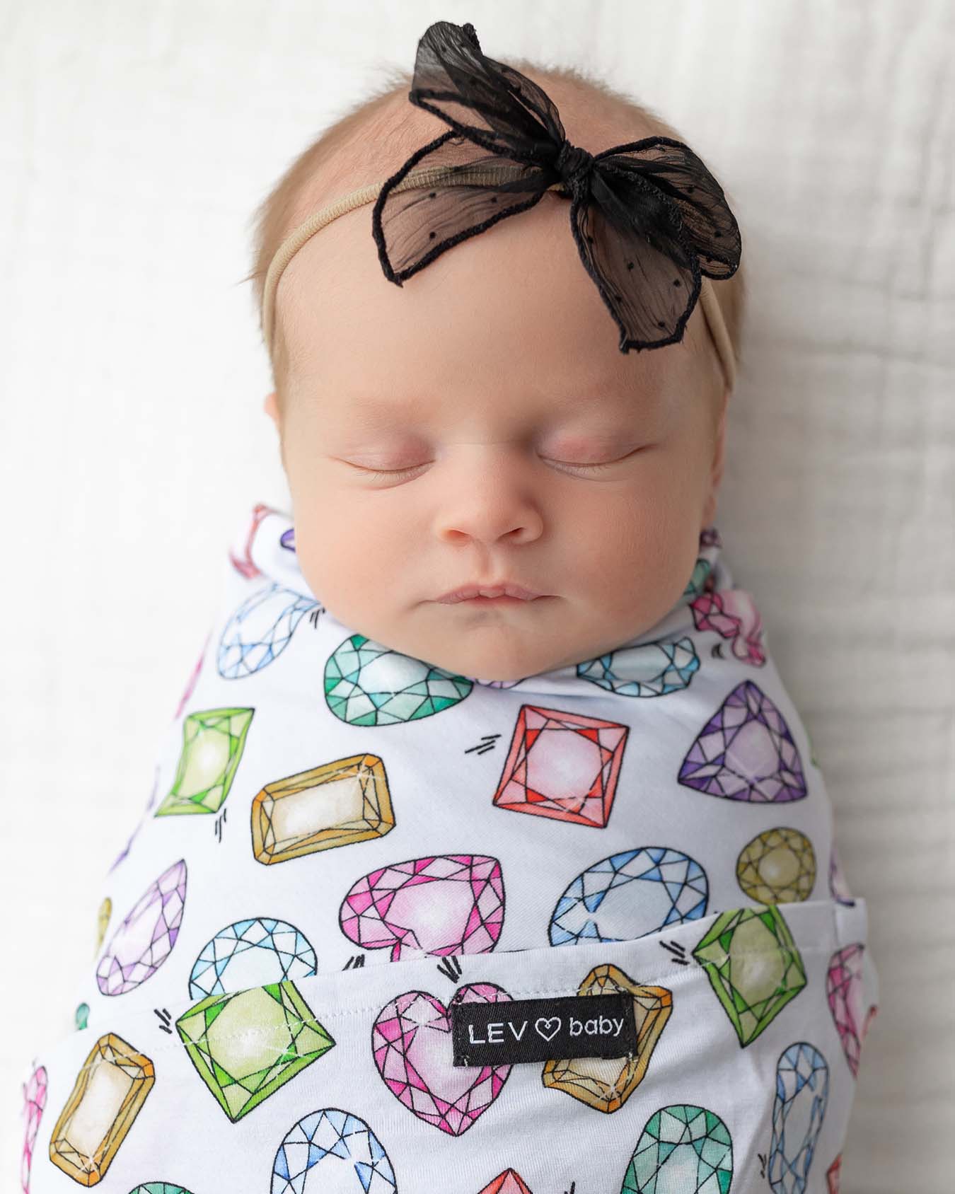 Rainbow Gems Swaddle