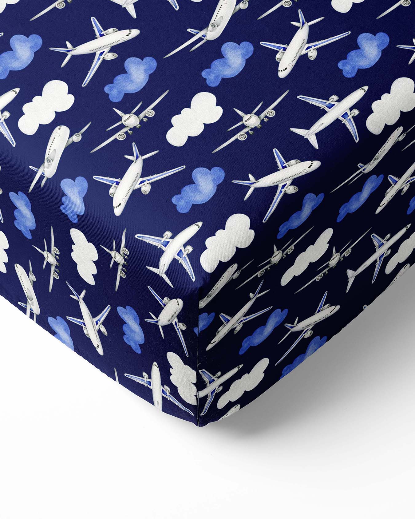 Airplane Crib sheet