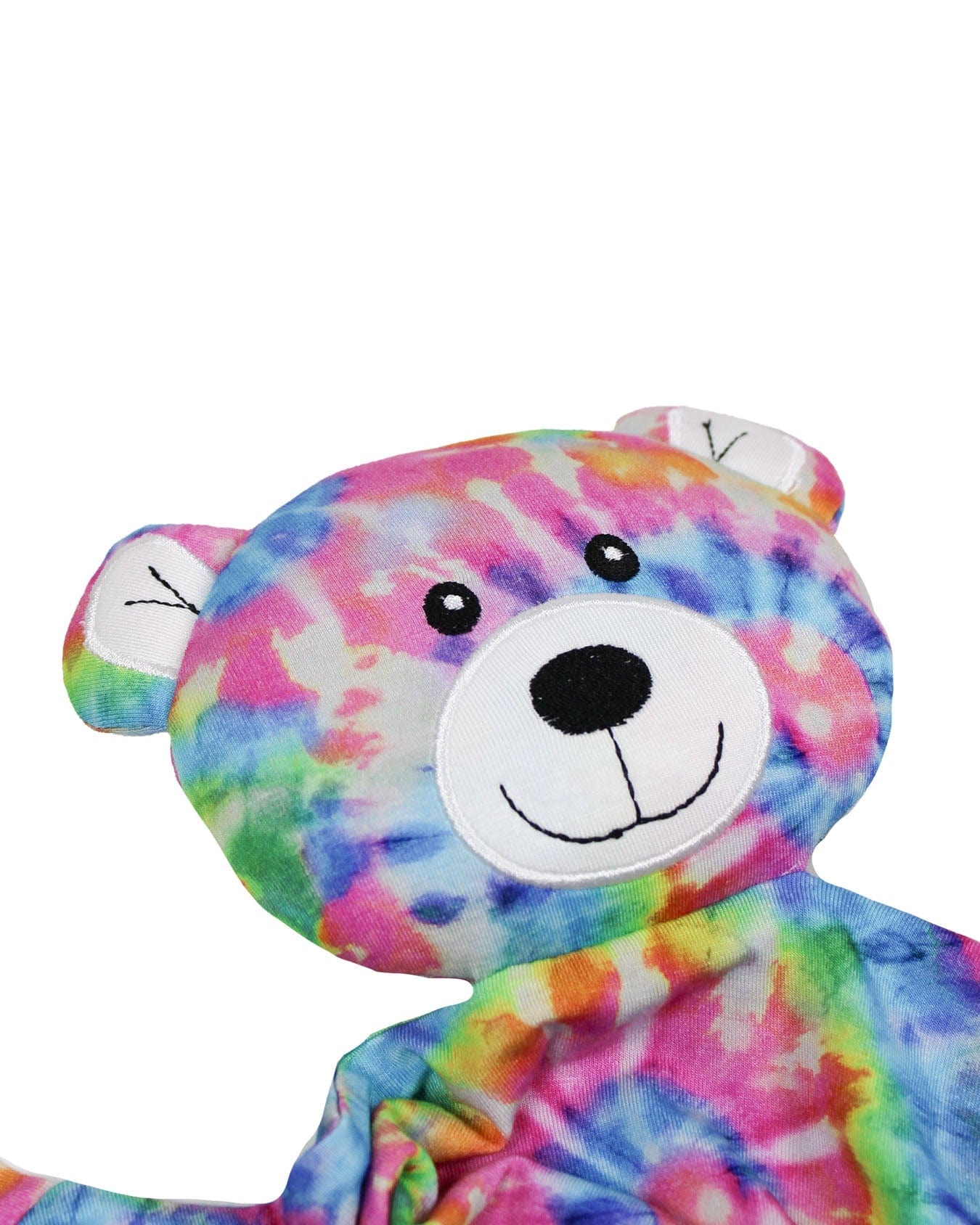 Rainbow Tie Dye Bear Plush Lovey