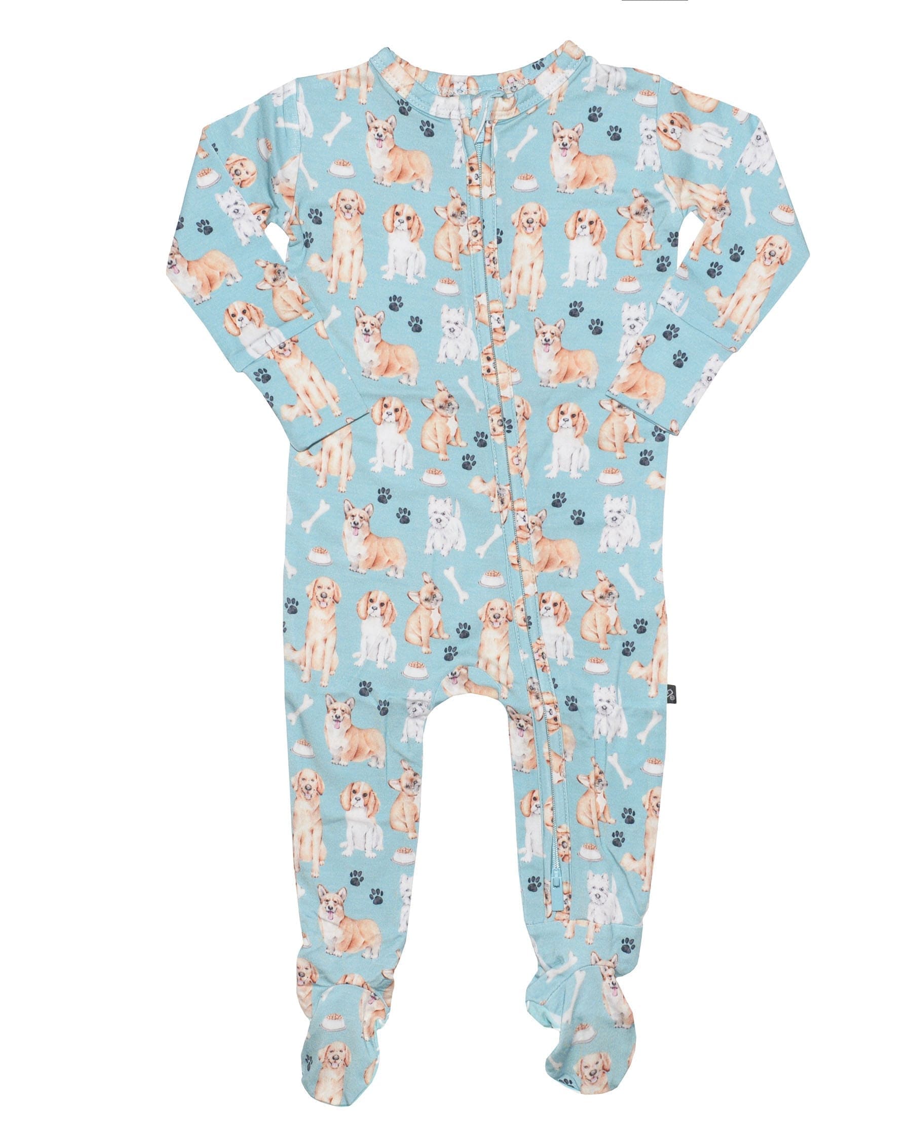 Lev Baby Zippered Footie from Buddy Collection