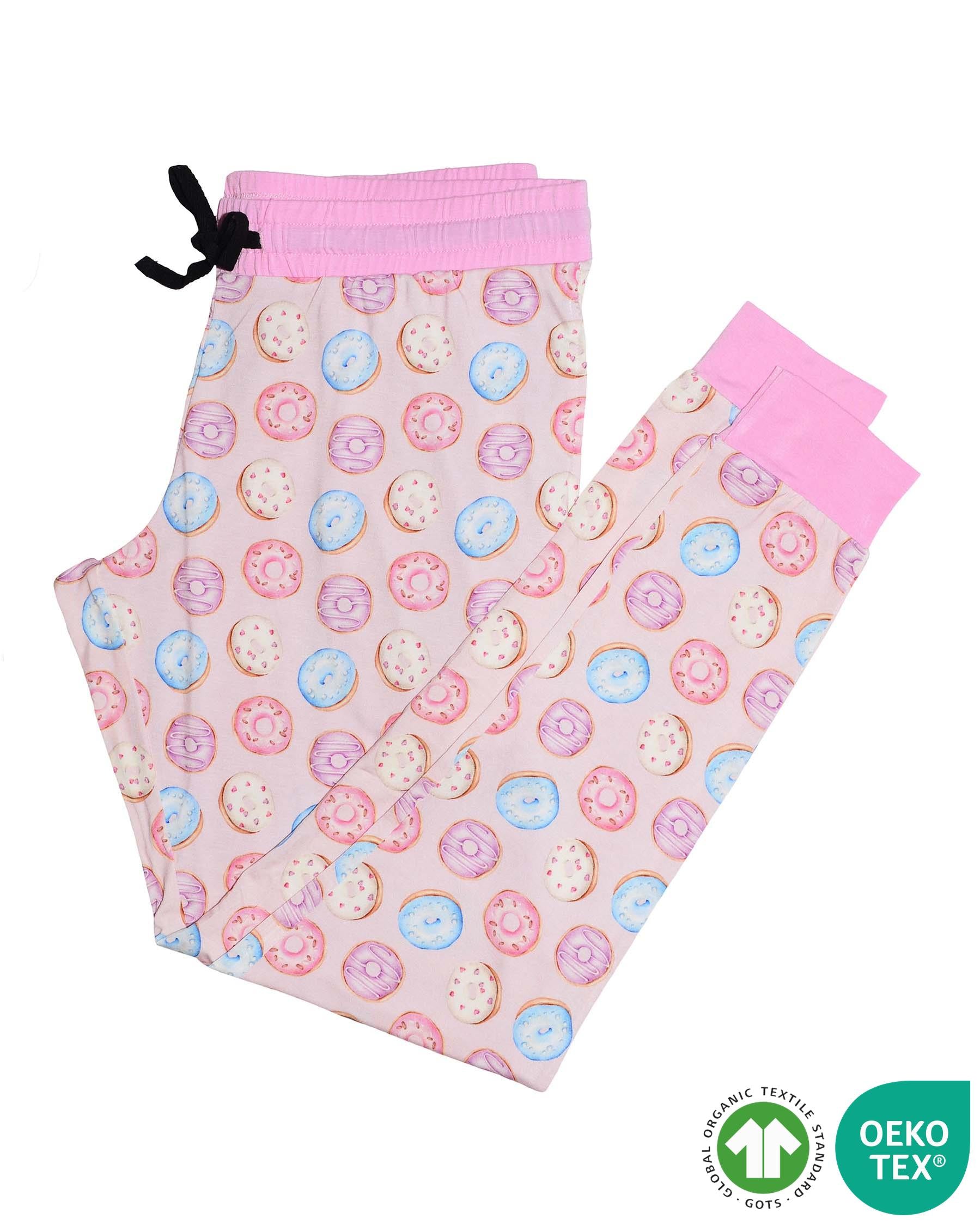 Donuts Mama Lounge Bottom-Bambooclothing- Lev Baby ™