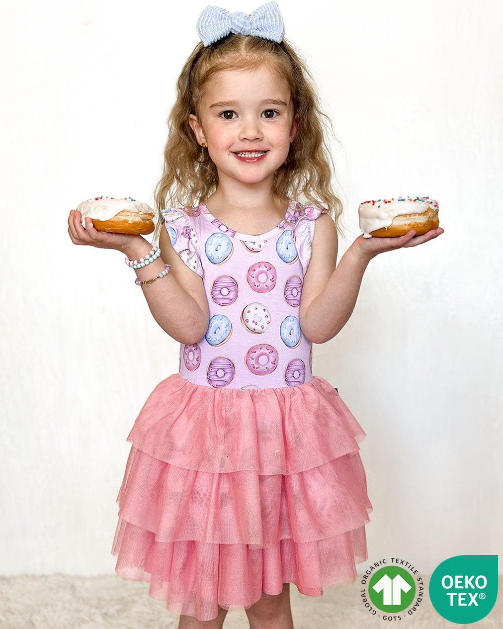 Donuts Tutu Tulle Dress-Bambooclothing- Lev Baby ™
