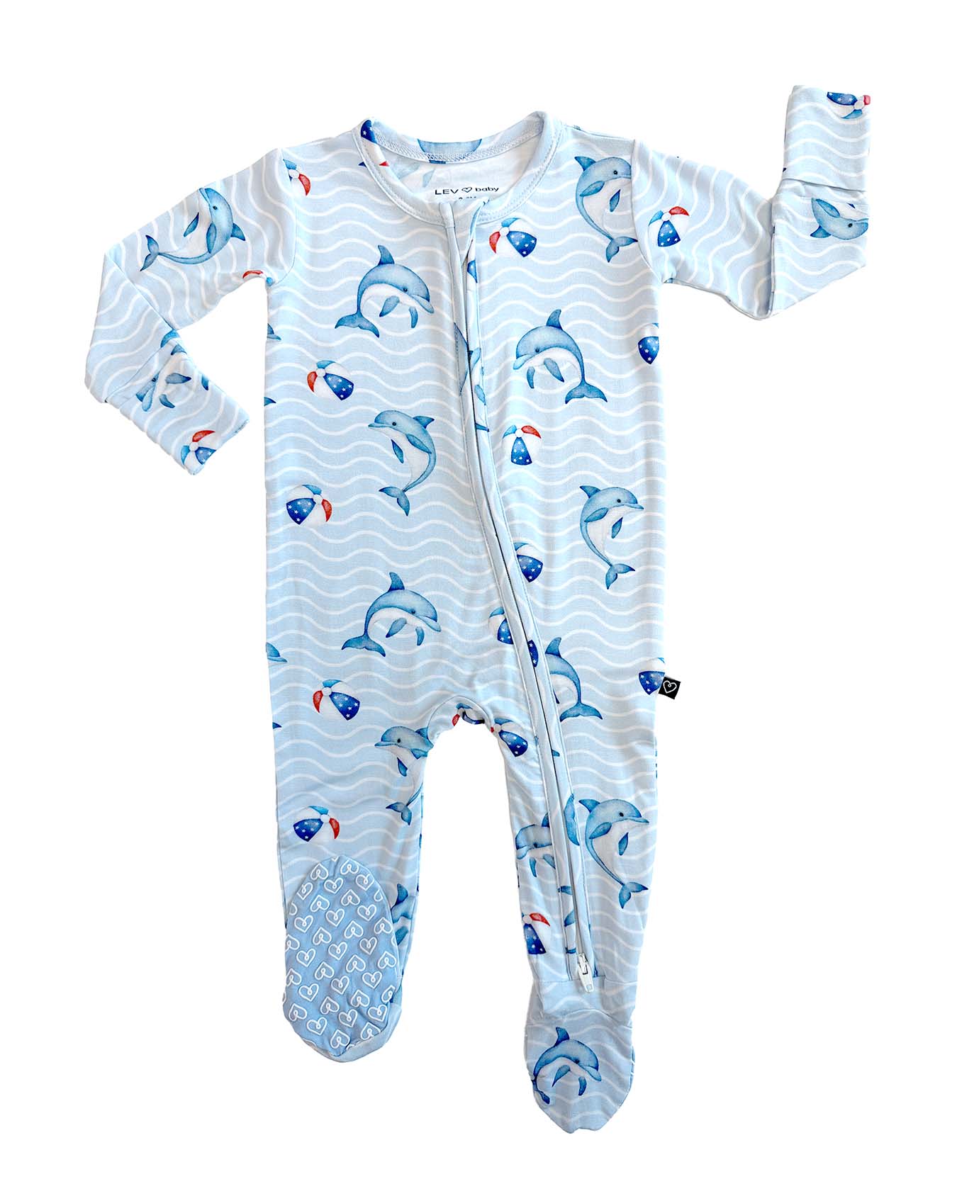 Flynn Zippered Footie