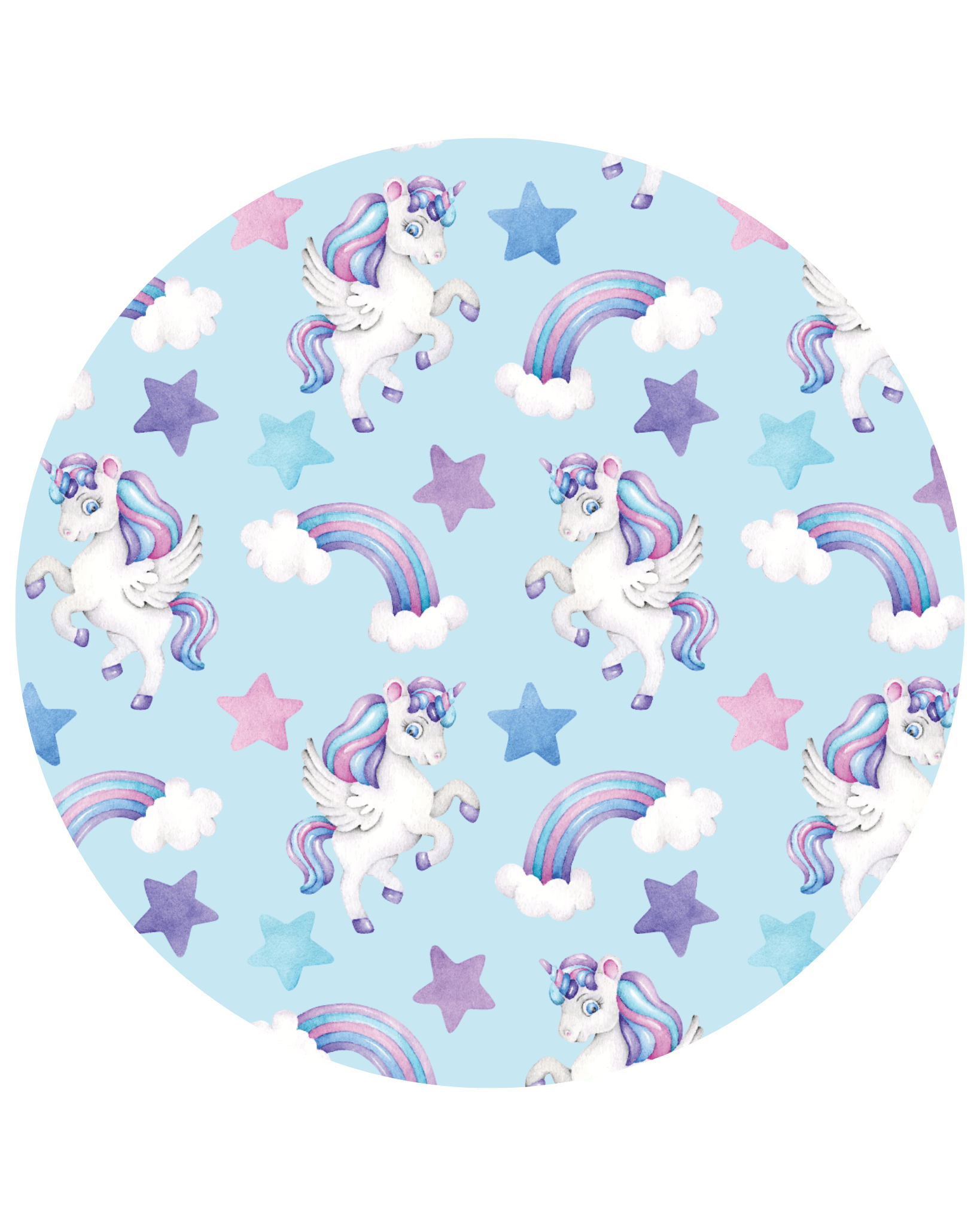 Unicorn Ruffled Zippered Footie