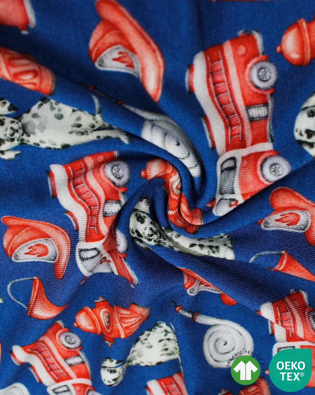 Fireman Zippered Footie
