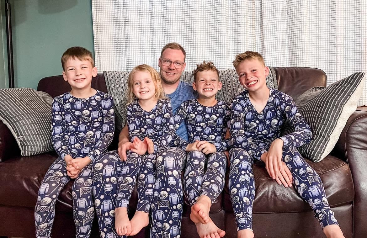 Hockey Pajama Set