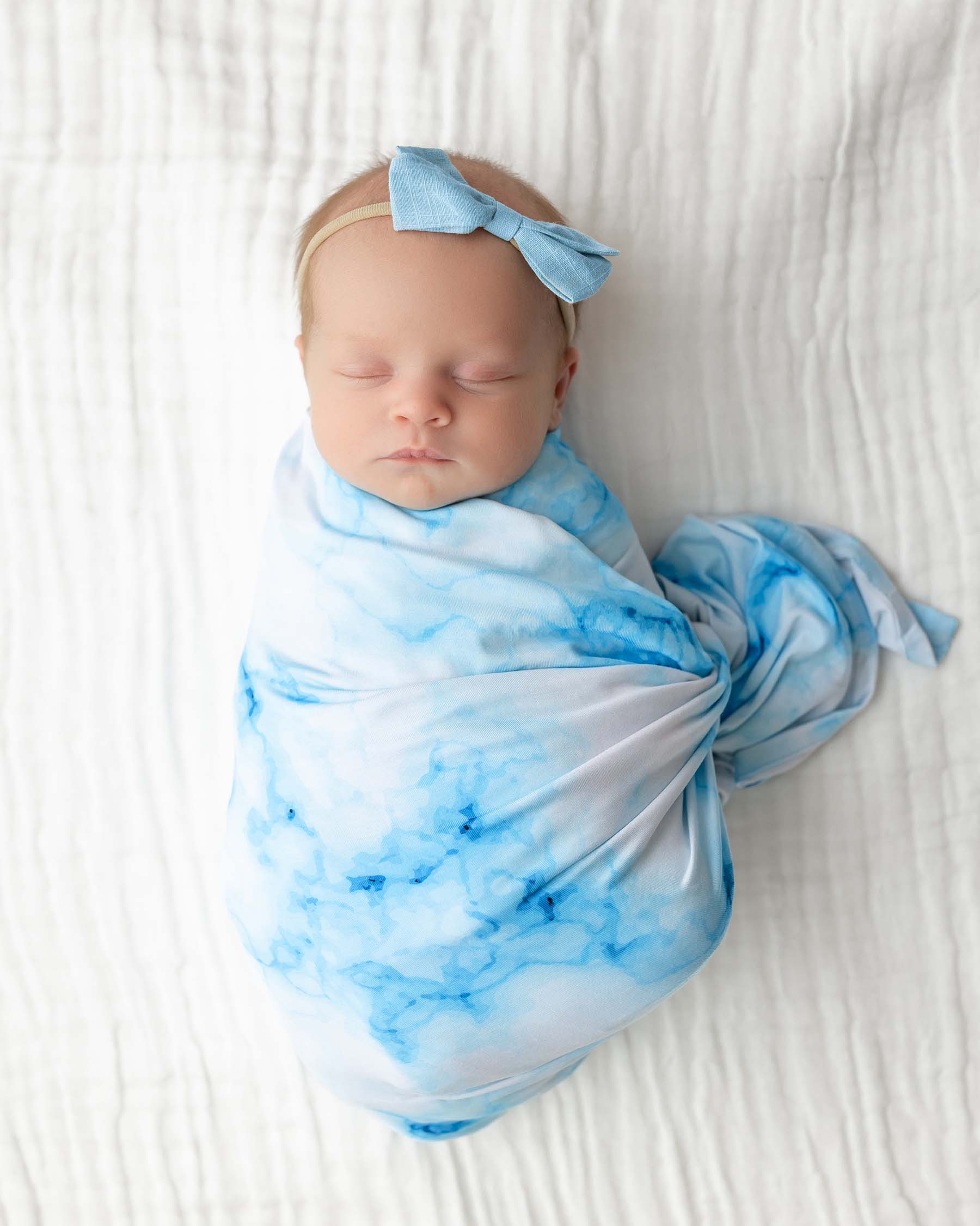 Blue Marble Swaddle