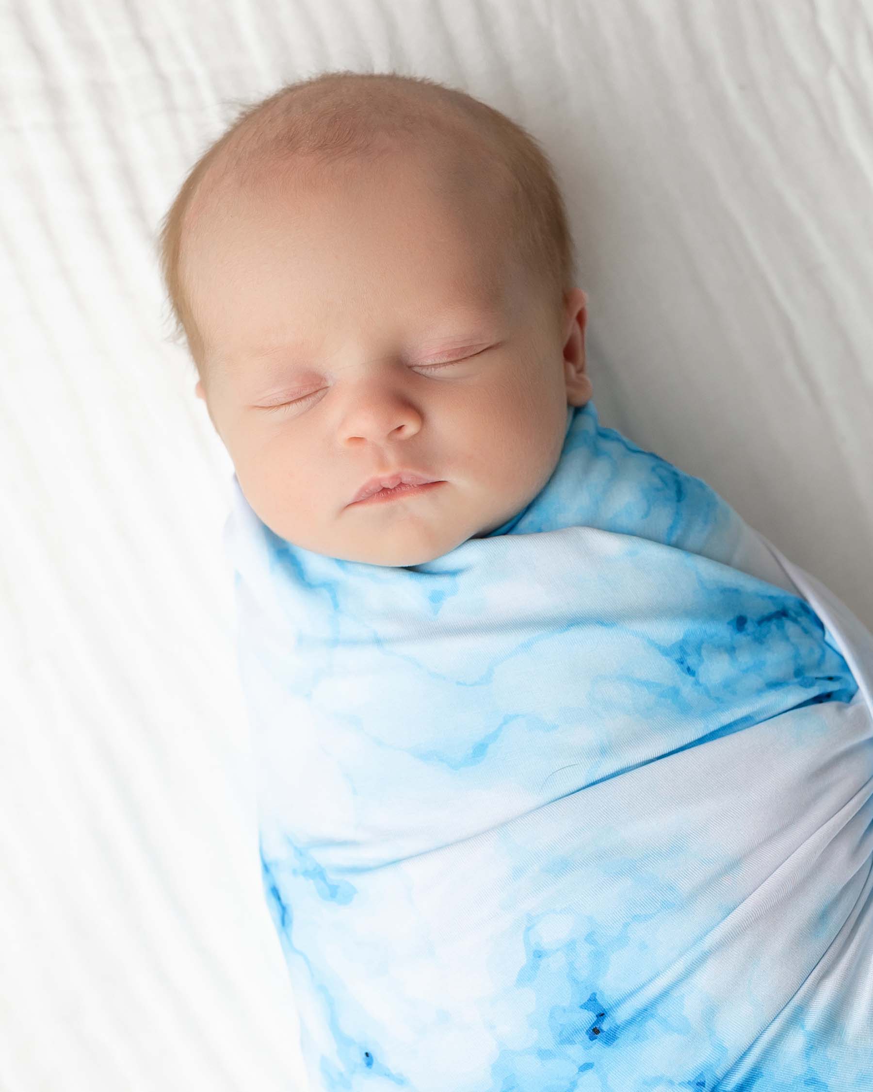 Blue Marble Swaddle