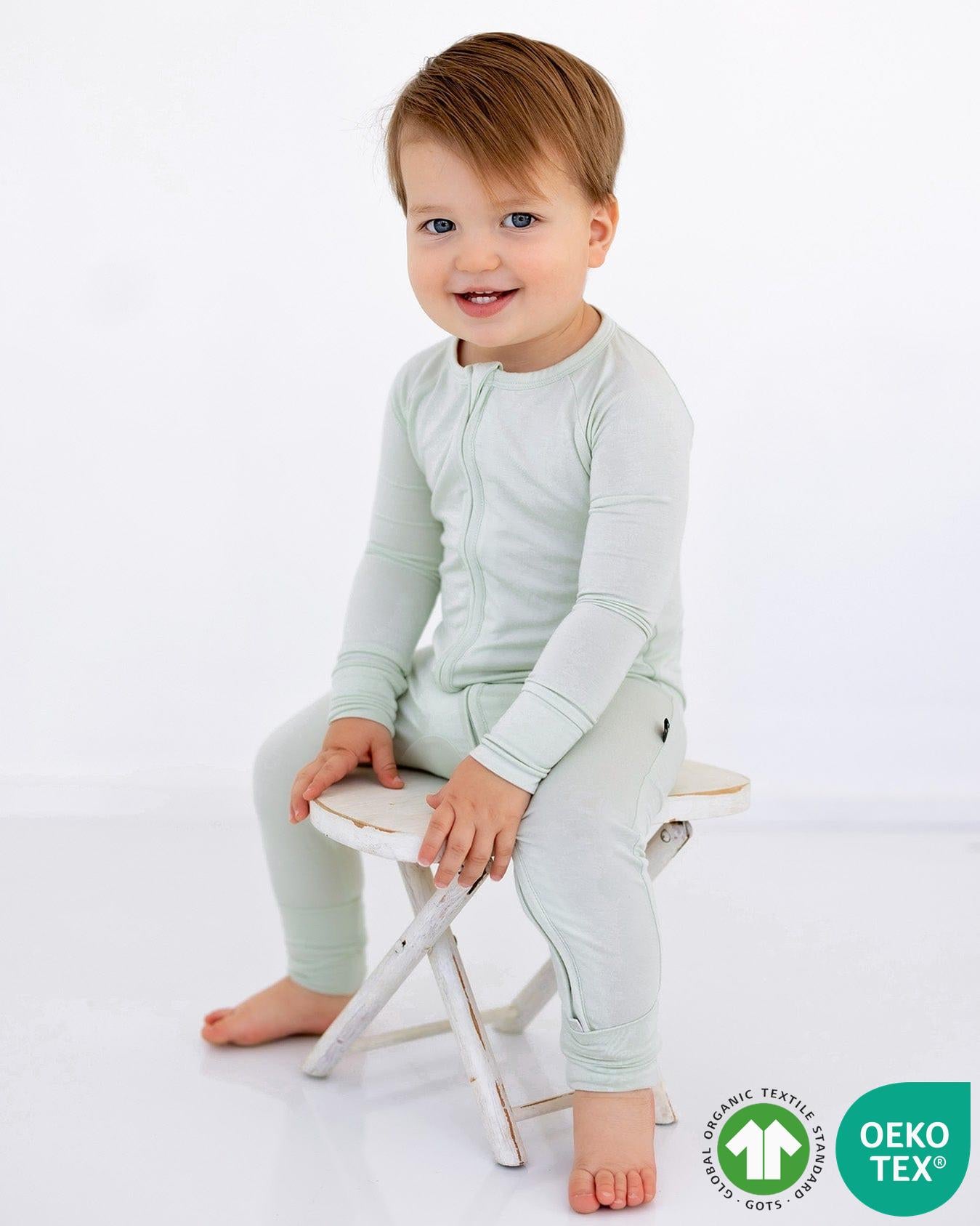 Sage Solid Green 'Poppy': The Convertible Romper