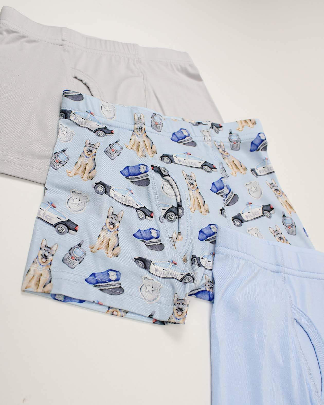 Officer Boy's Briefs Set: Box of 3