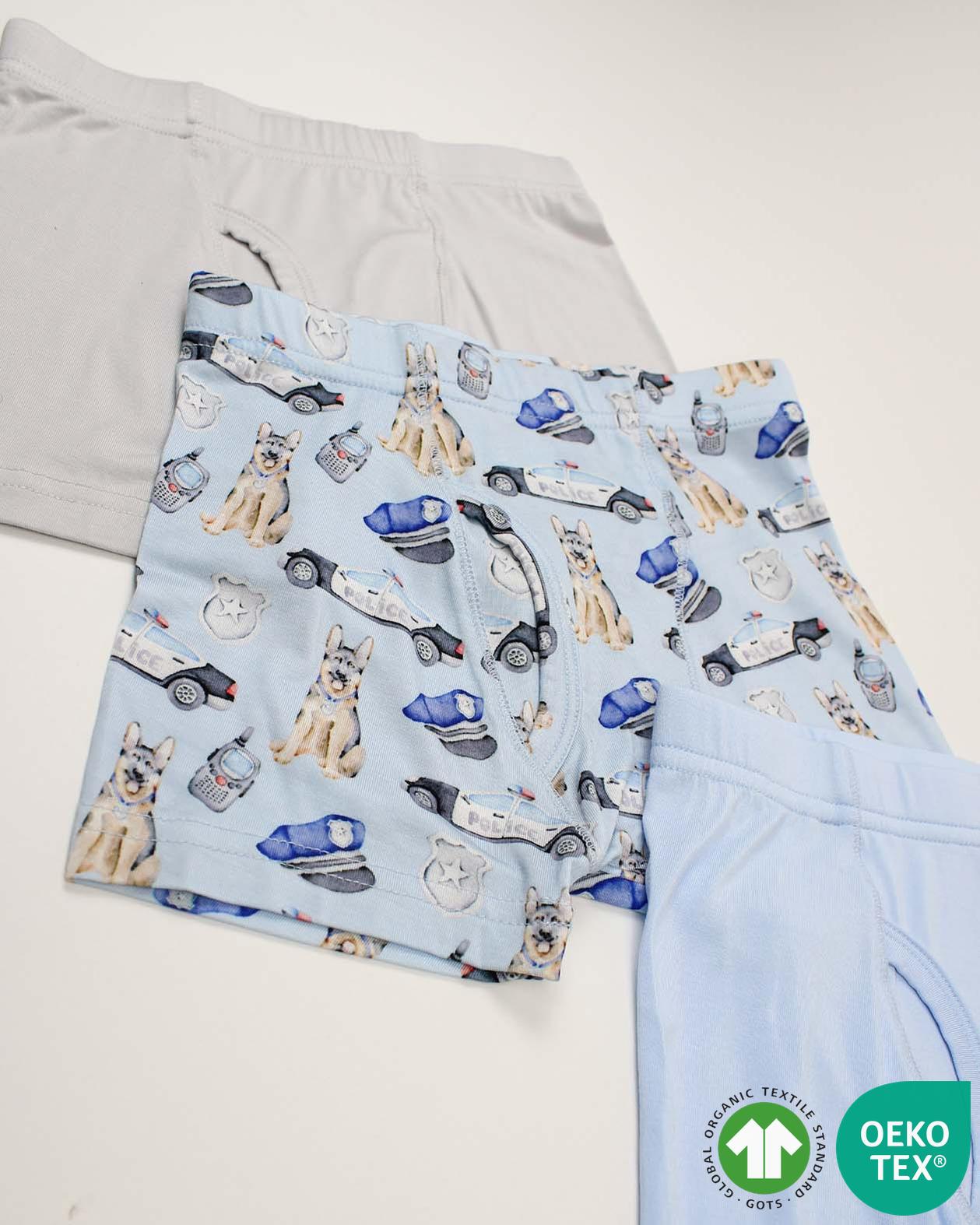 Officer Boy's Briefs Set: Box of 3