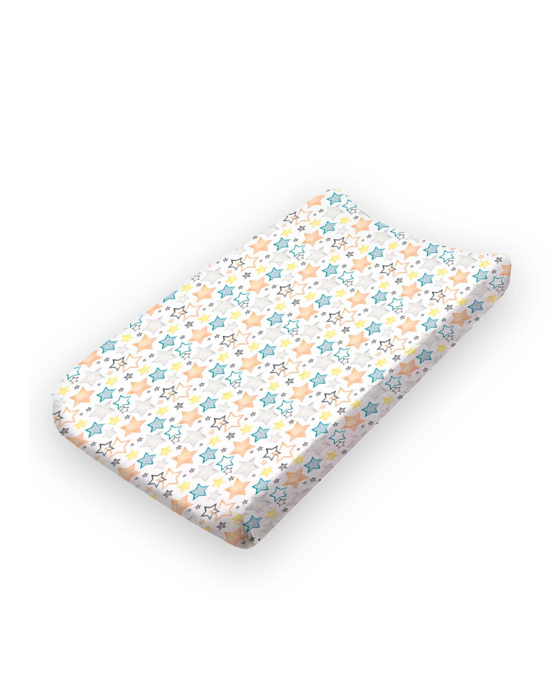 Stars Bamboo Changing Pad Cover
