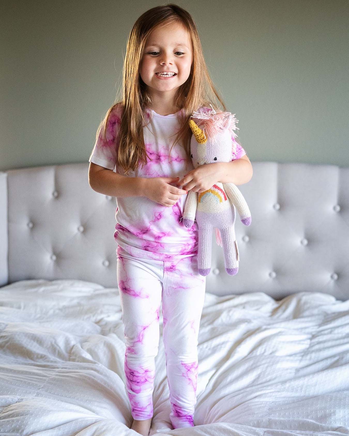 Pink Marble Pajama Set