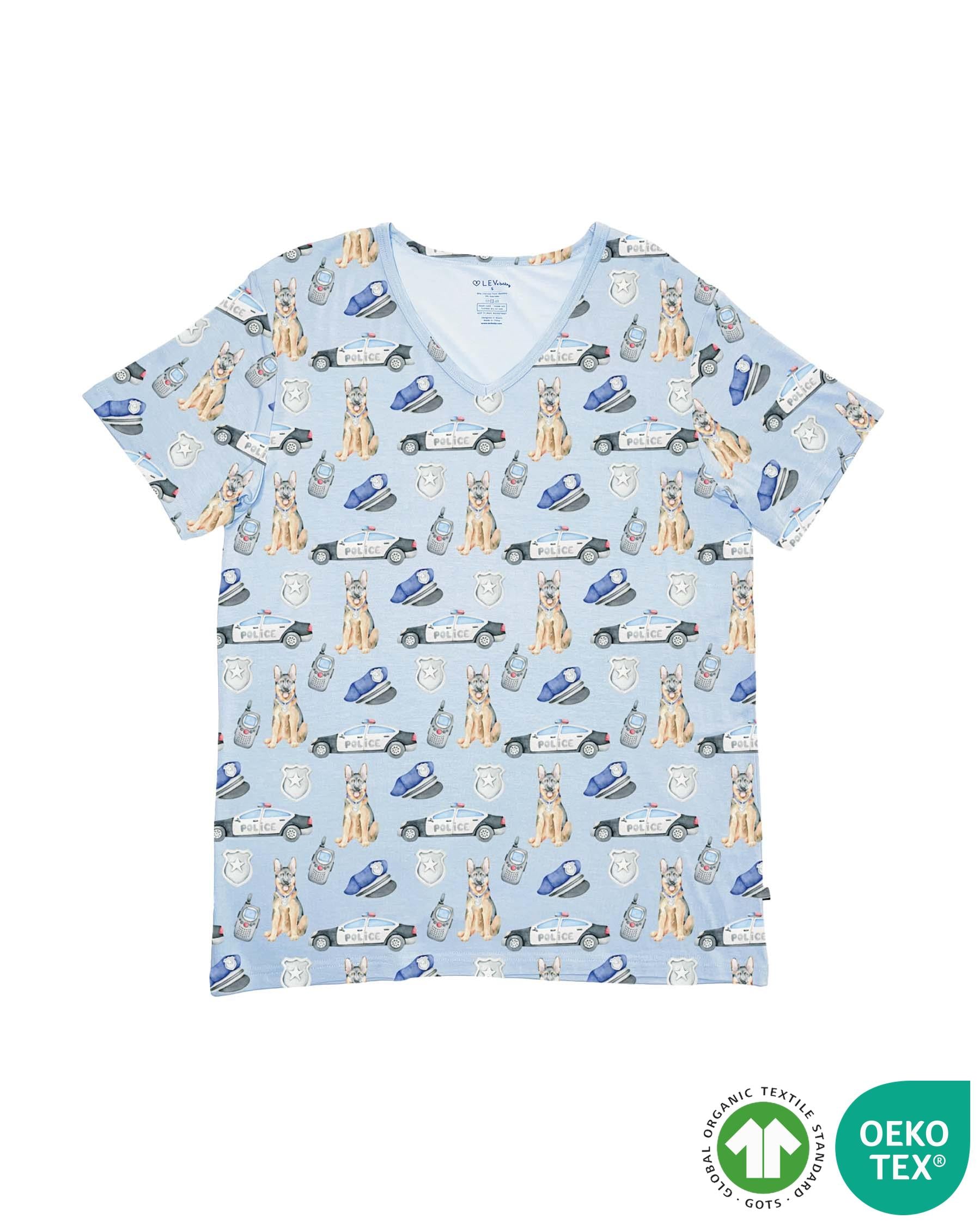 Police Mama Lounge Top