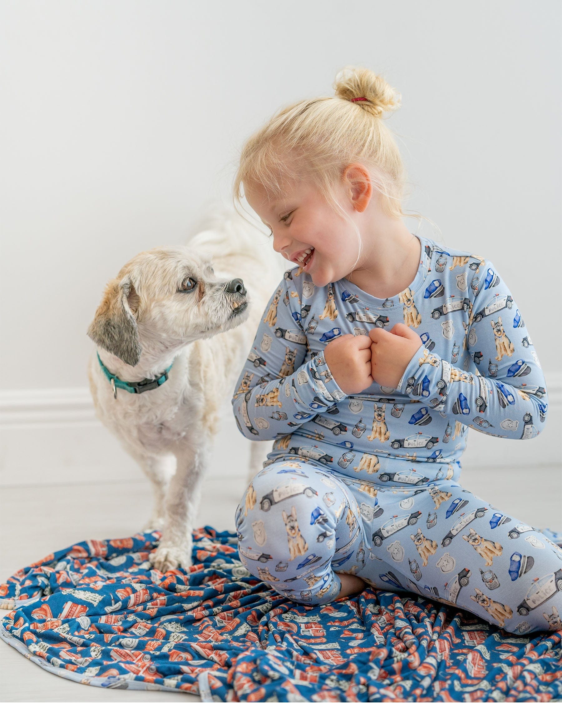 Lev Baby Pajama Set in Police Collection