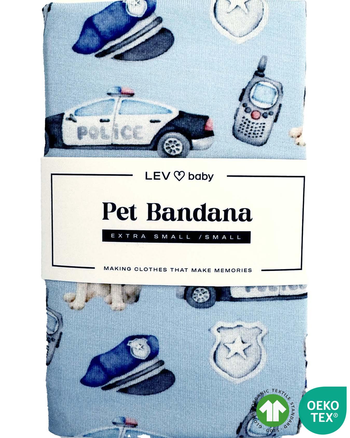 Police Pet Bandana