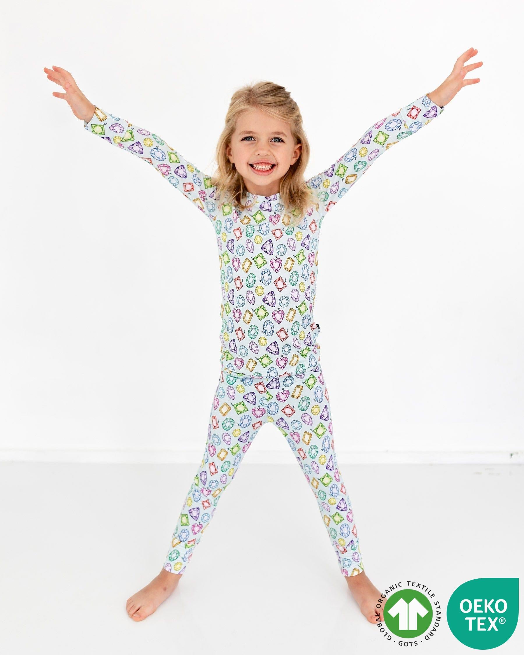 Rainbow Gems Pajama Set