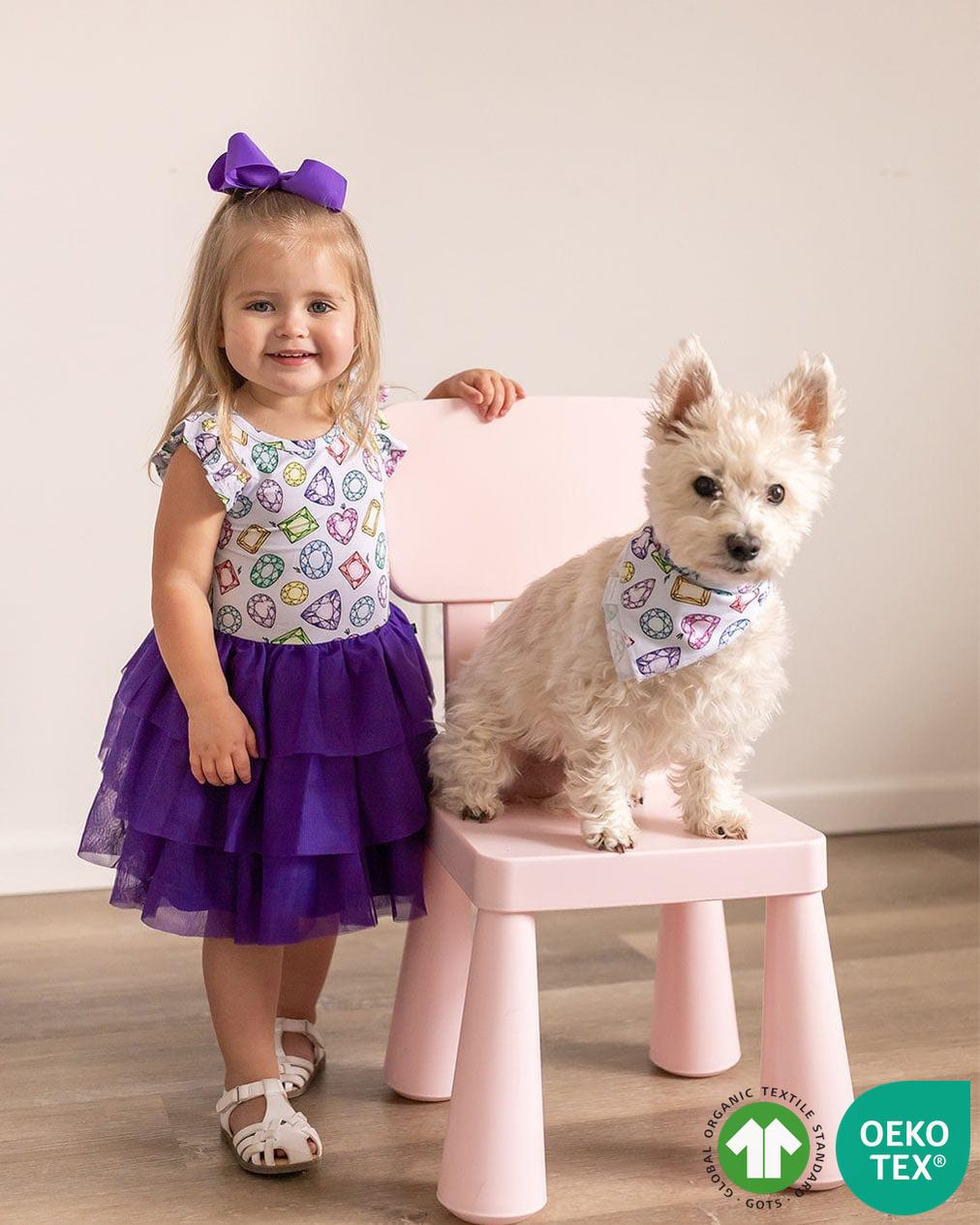 Lev baby rainbow Pet Bandana