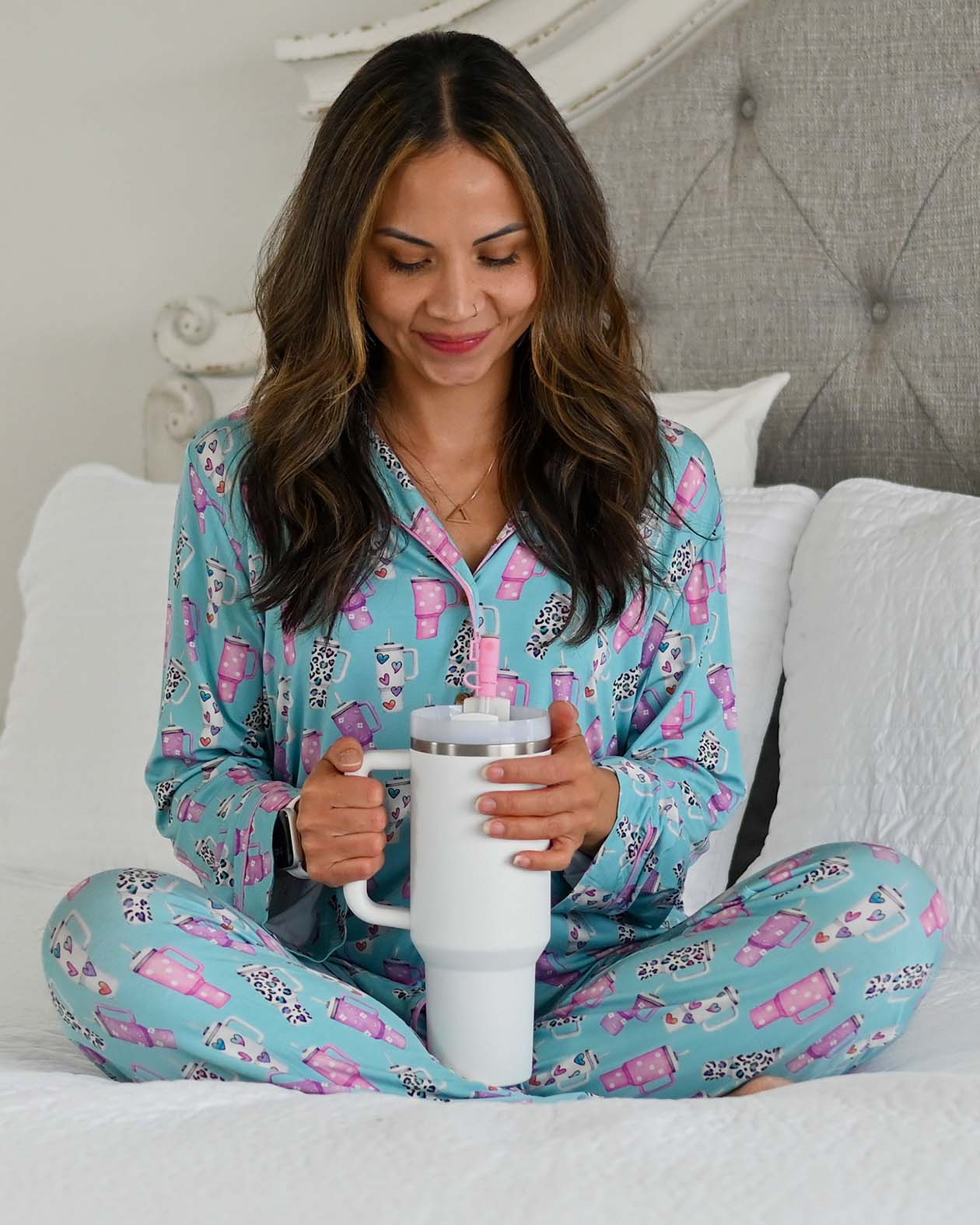 Skyler Mama Classic Long Sleeve PJ