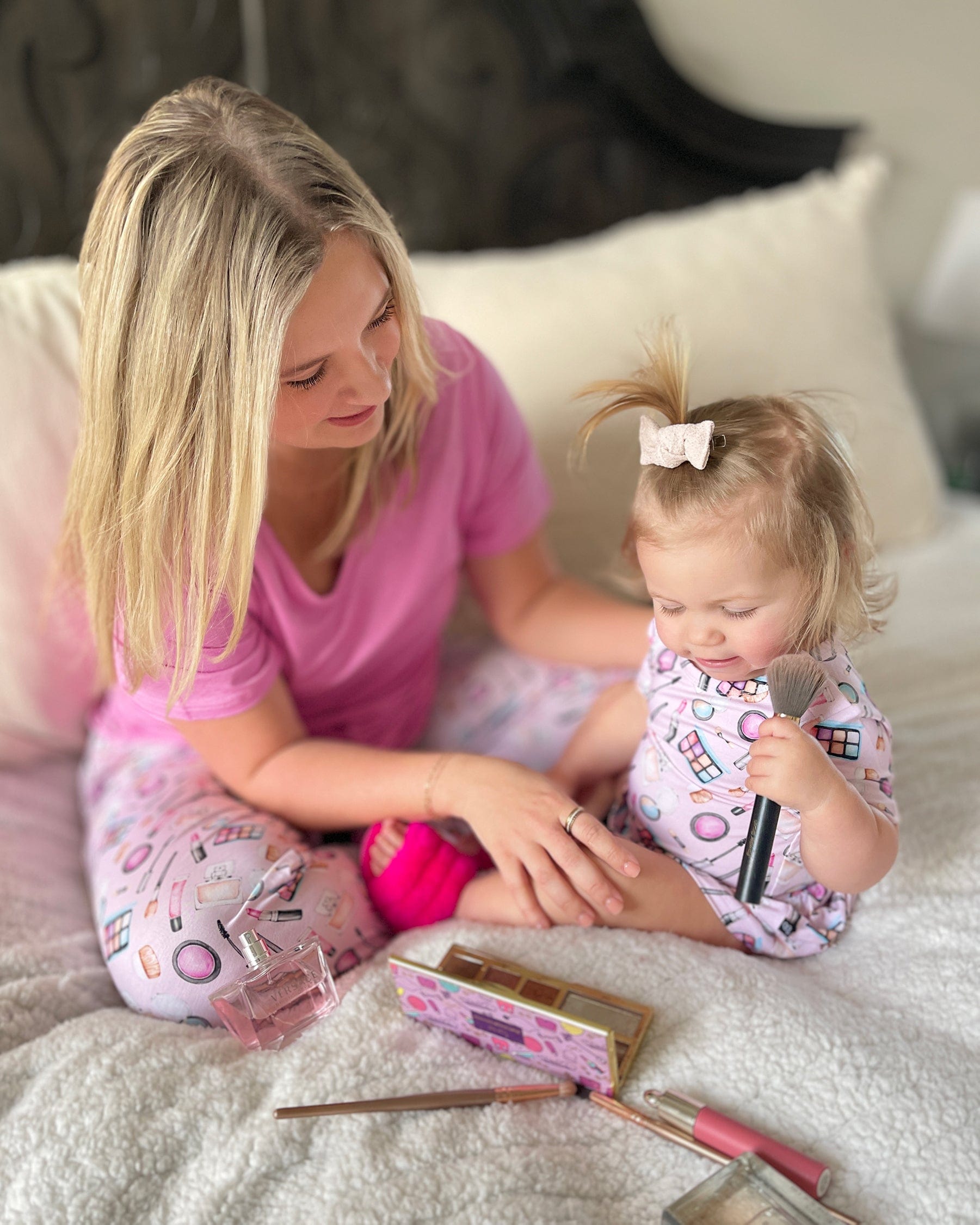 Bright Pink Mama Lounge Top