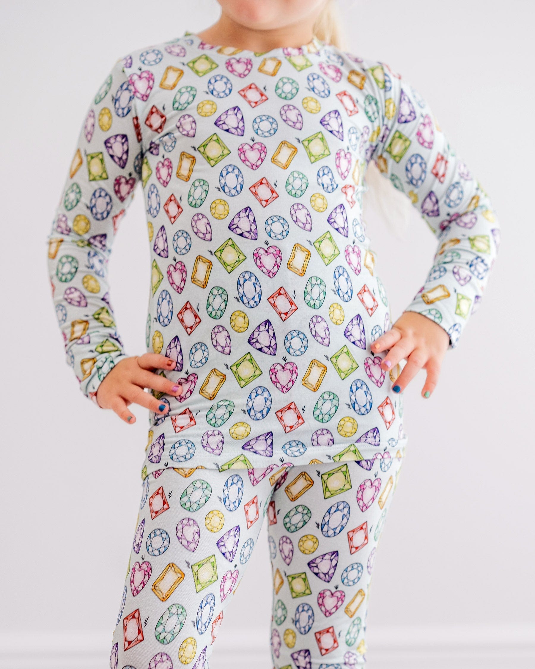 Rainbow Gems Pajama Set