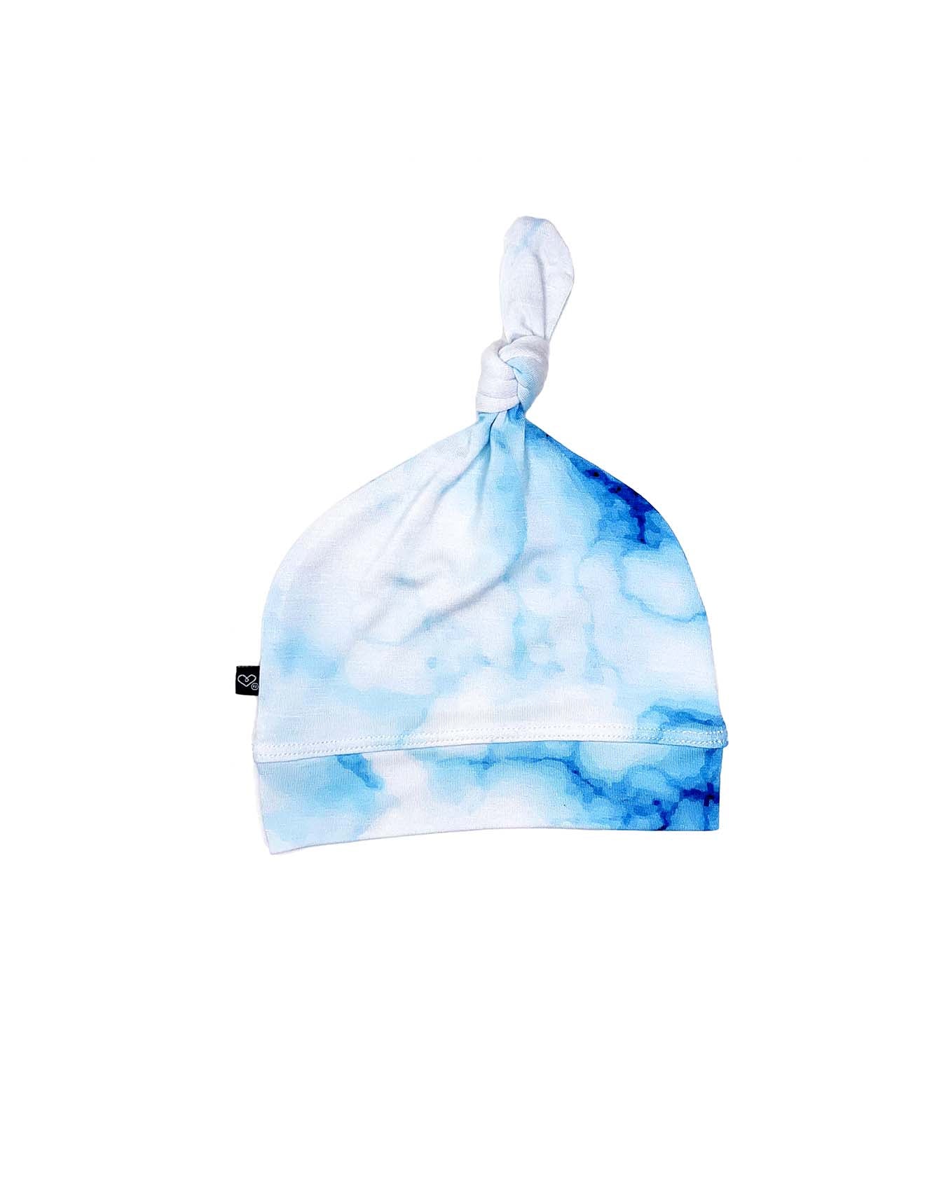 Blue Marble Bamboo Beanie, Lev Baby