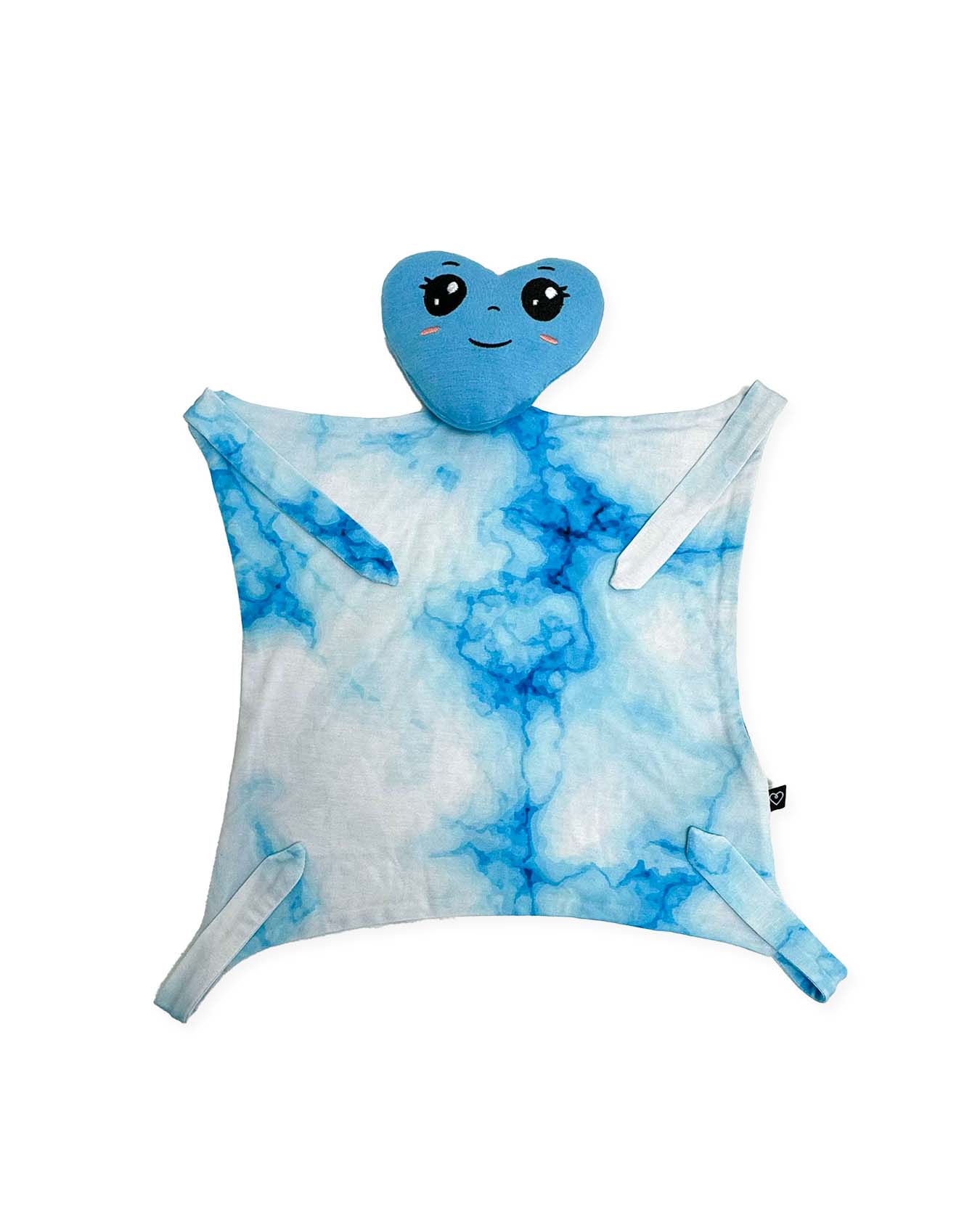 Blue Marble Bamboo Plush Lovey