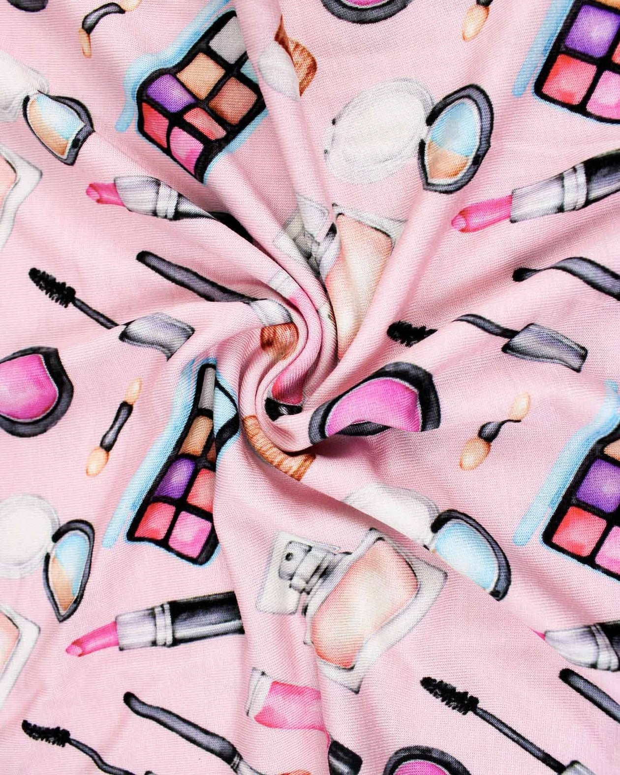 Makeup Ruffled Zippered Footie