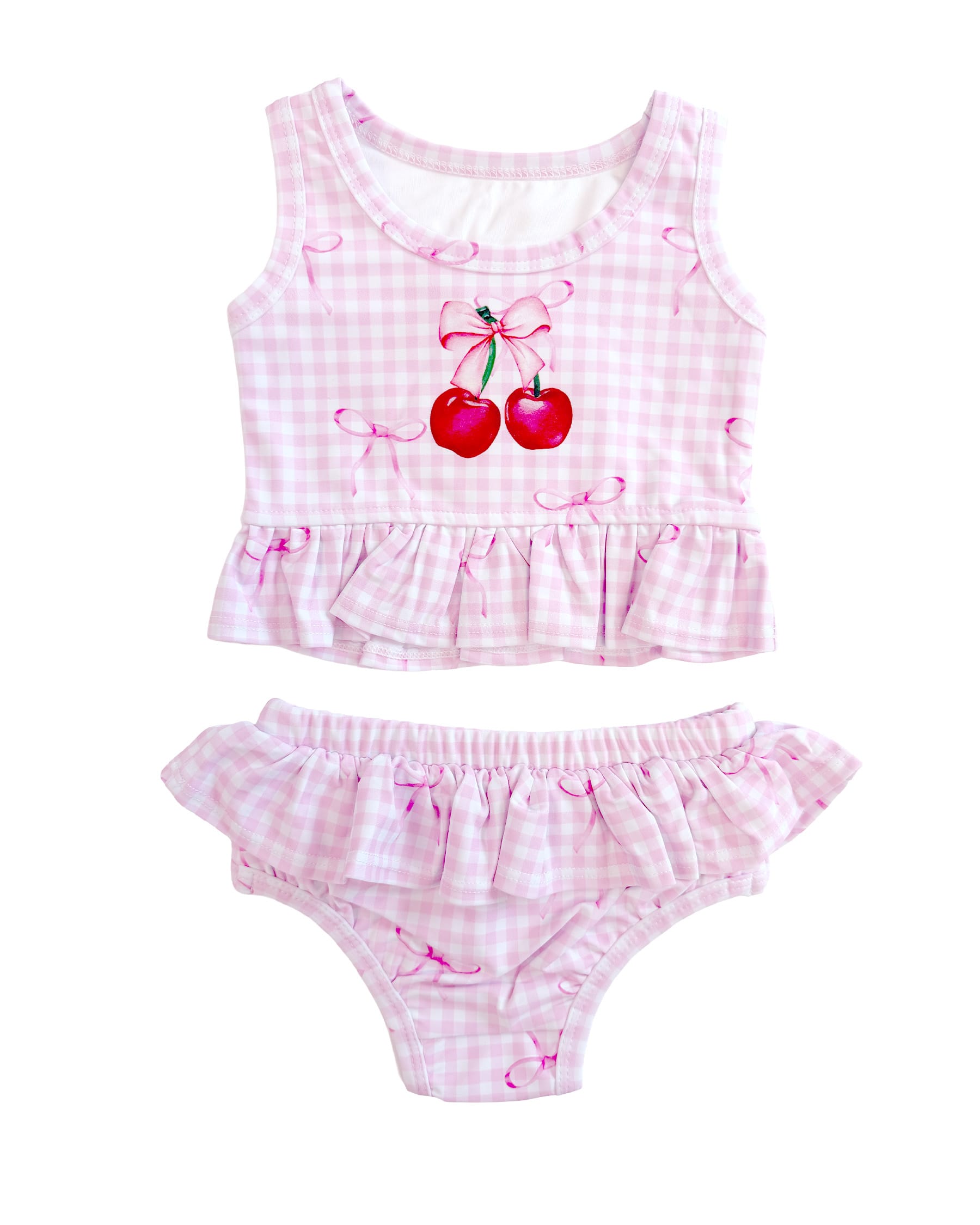 Astrid Ruffled 2-piece Swimsuit