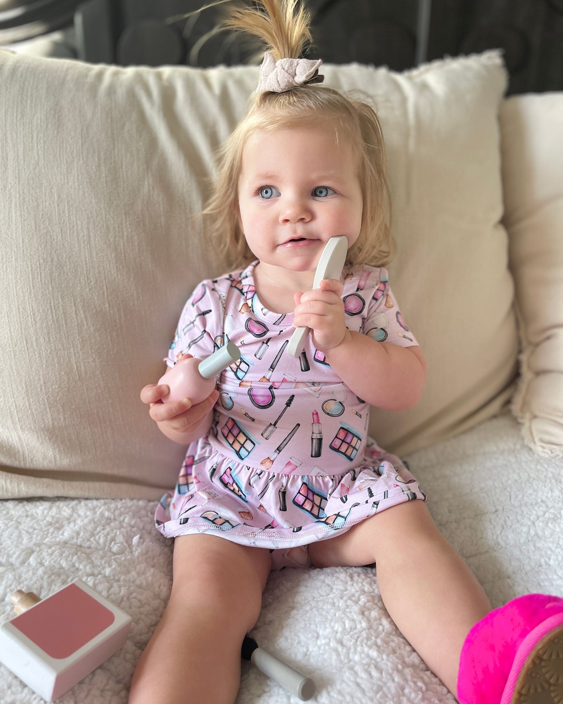 Makeup Skirted Bodysuit