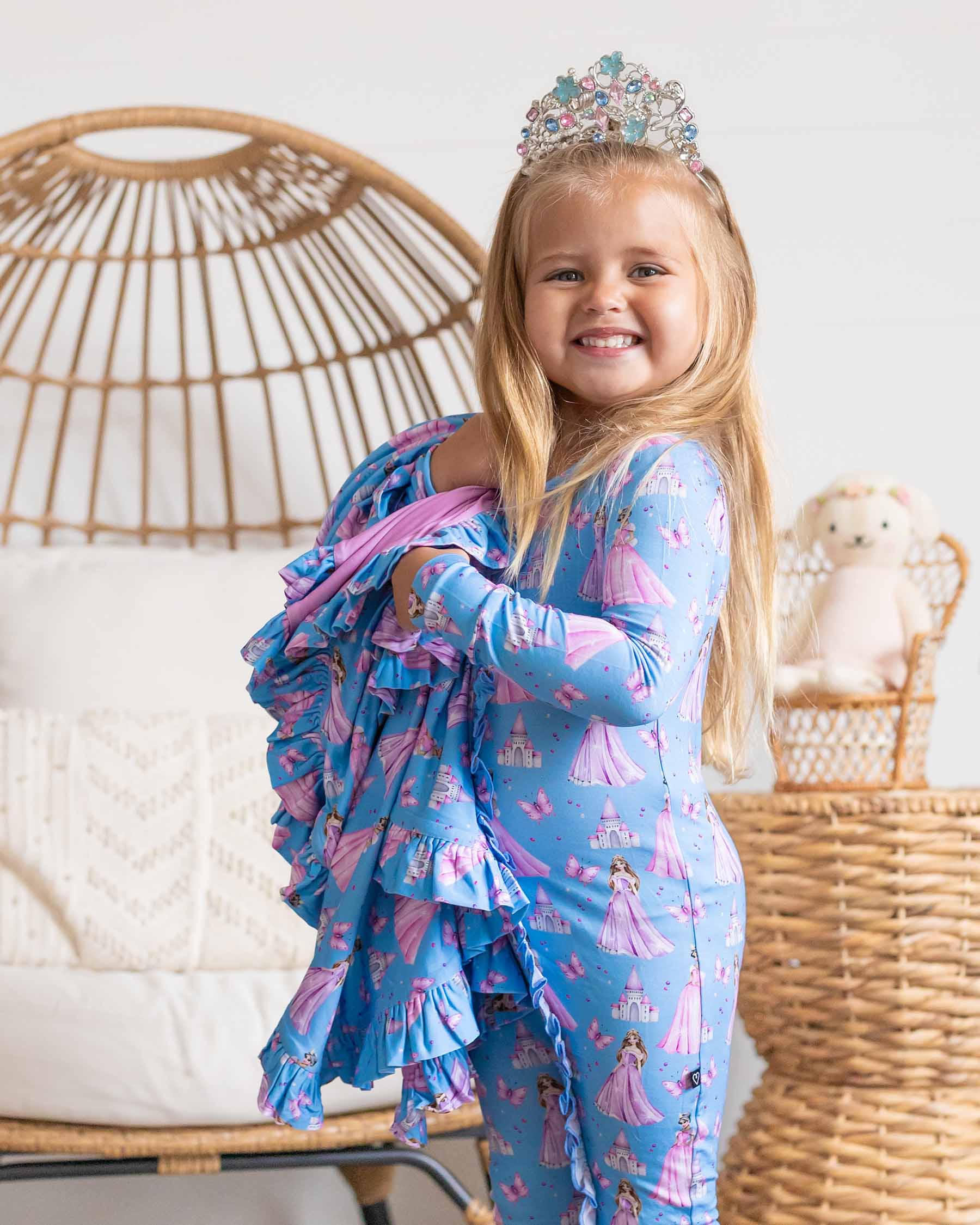 Kinsley Ruffled Convertible Romper