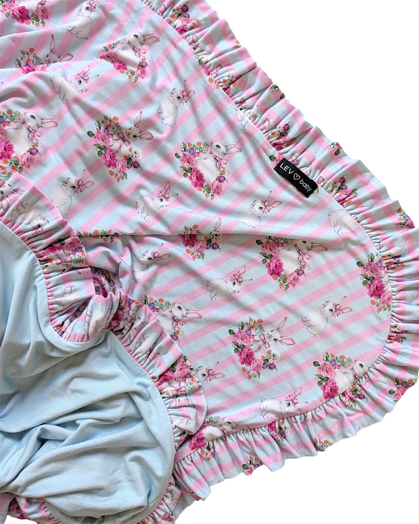 Palmer Bunny Ruffled Blanket