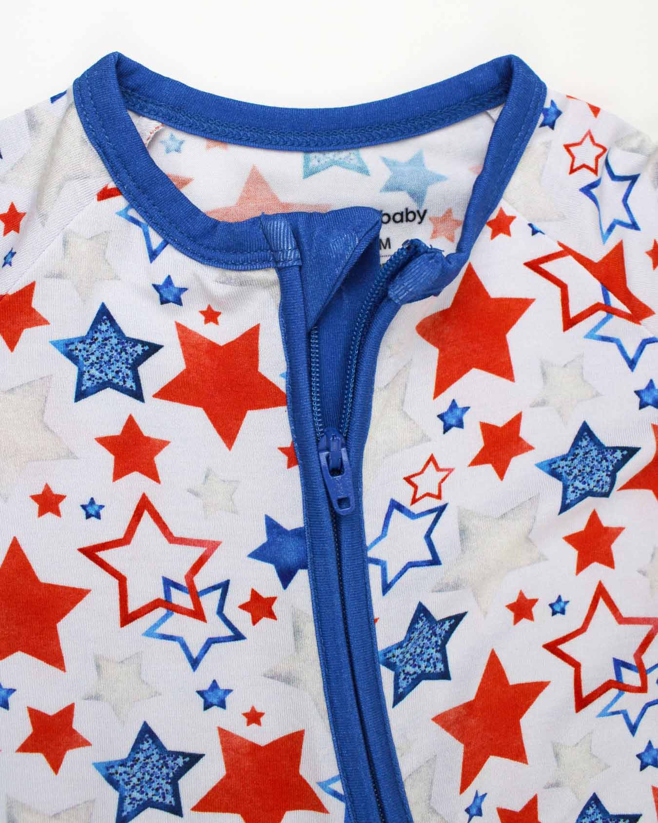 Carter Shorts Zippered Romper