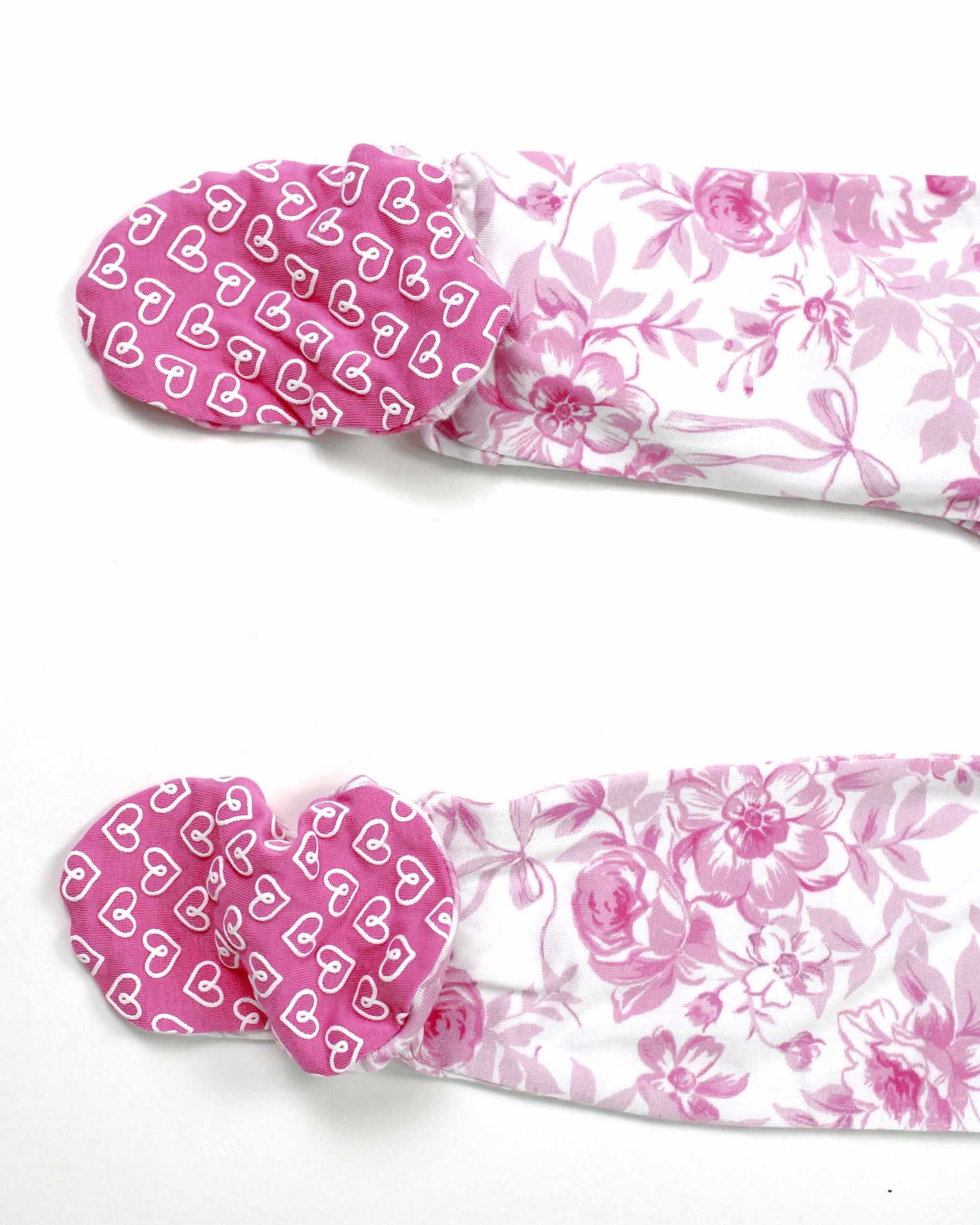 Evelyn Ruffled Zippered Footie
