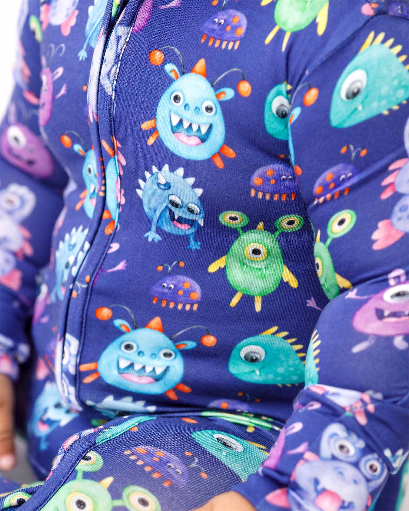 Wyatt Zippered Footie