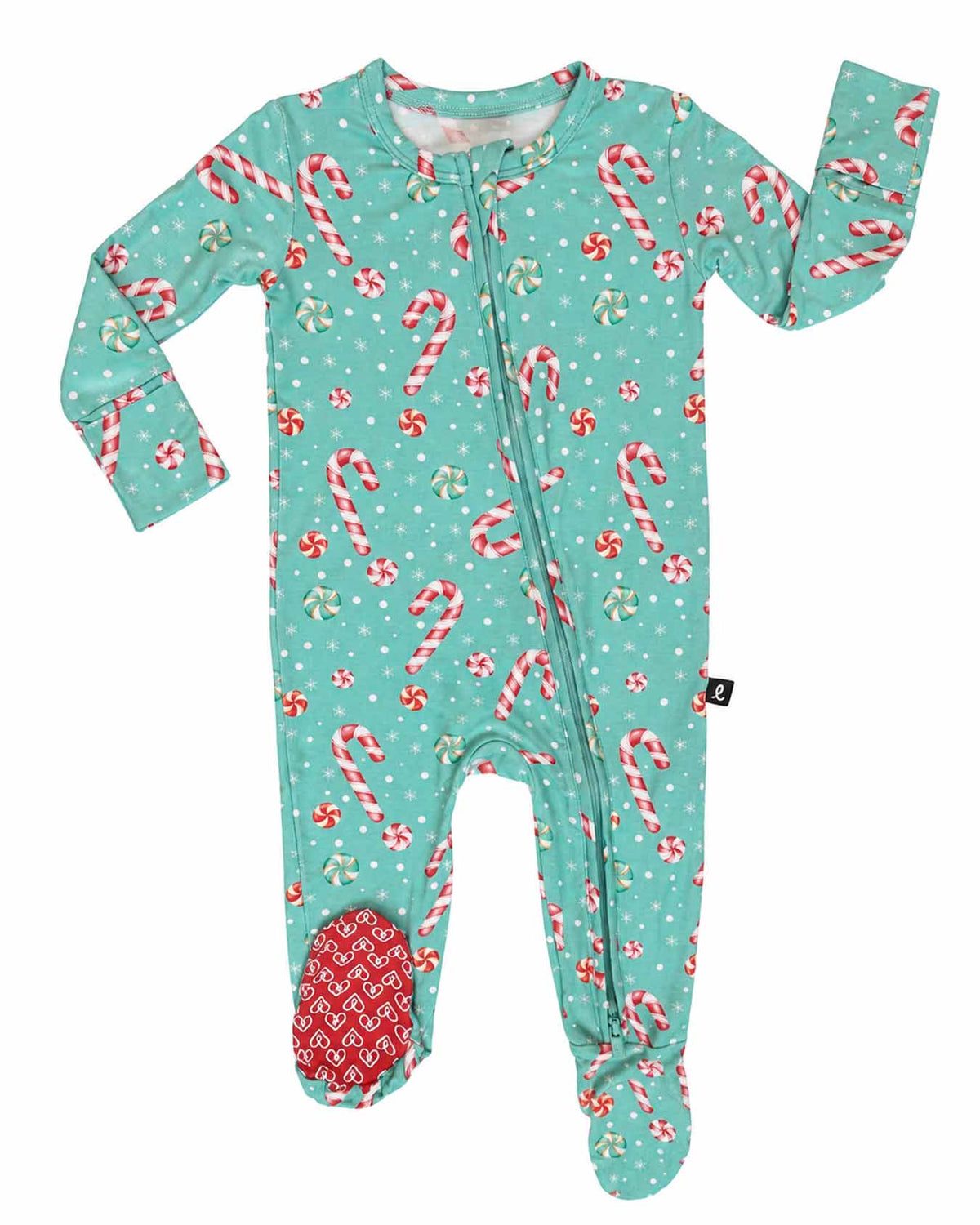 Candy Zippered Footie