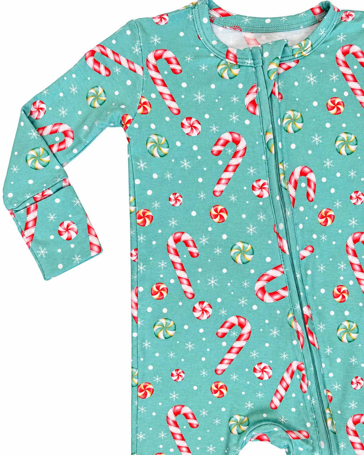 Candy Zippered Footie