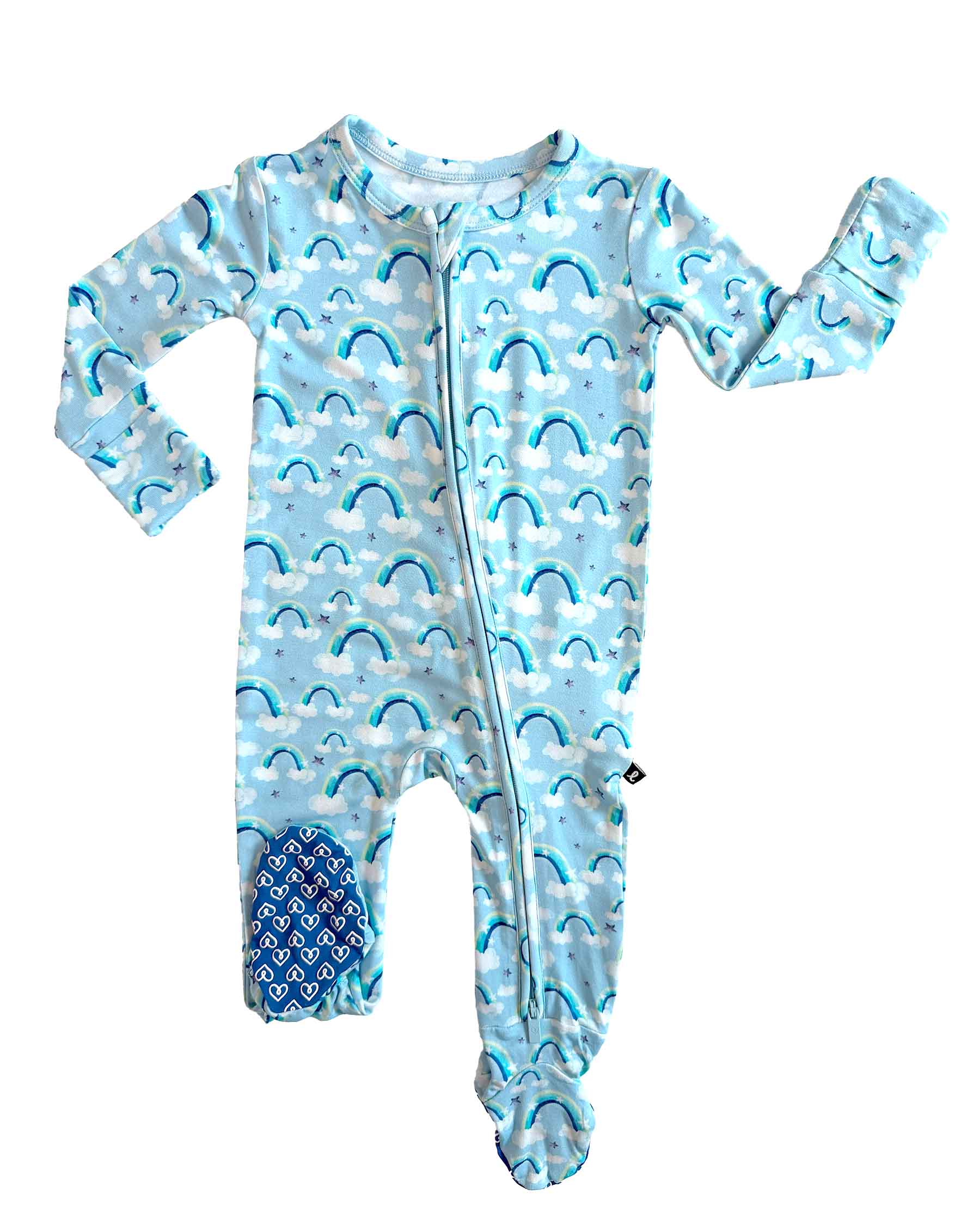 Aiden Zippered Footie