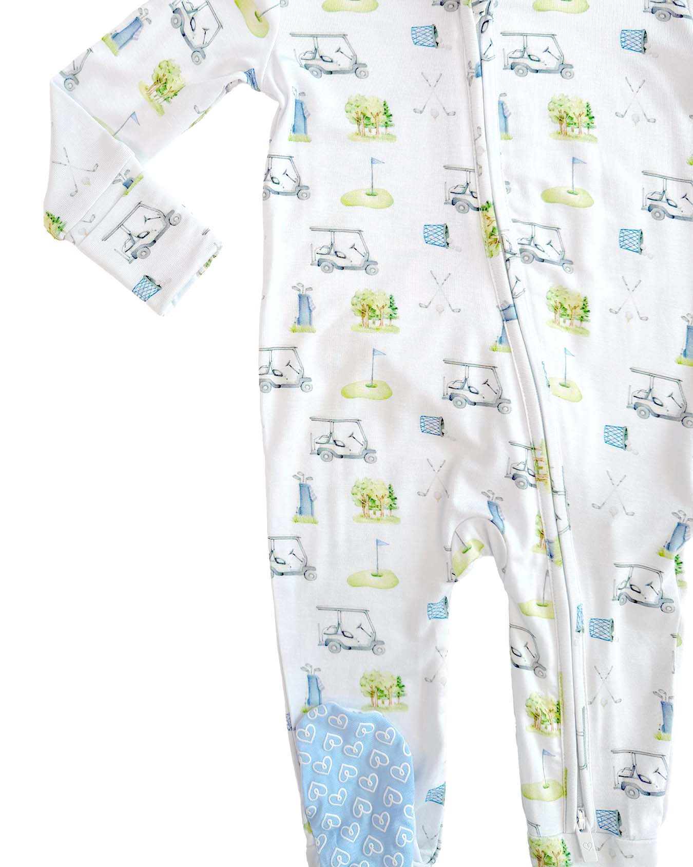 Walter Zippered Footie