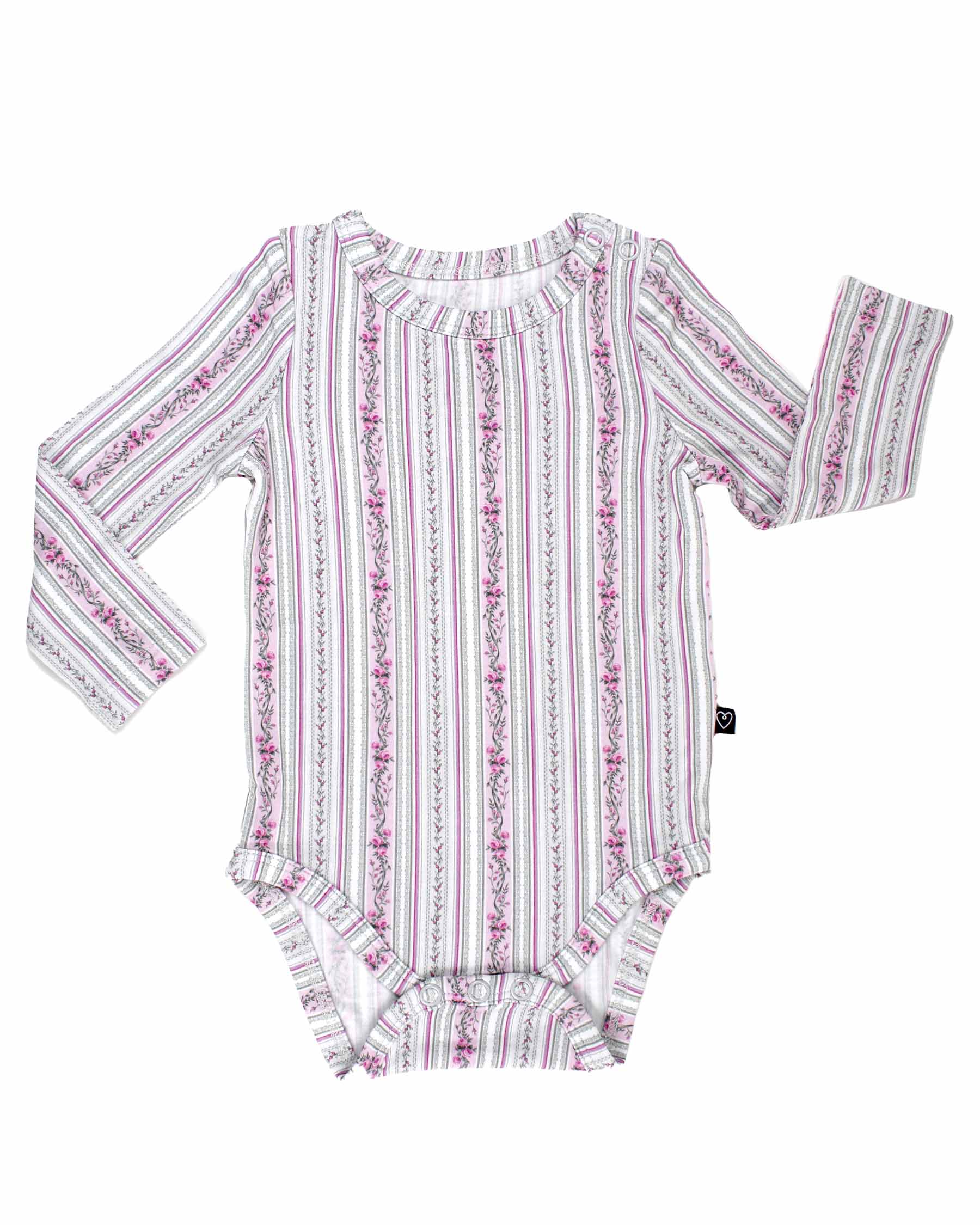 Josephine Long Sleeve Flutter Bodysuit