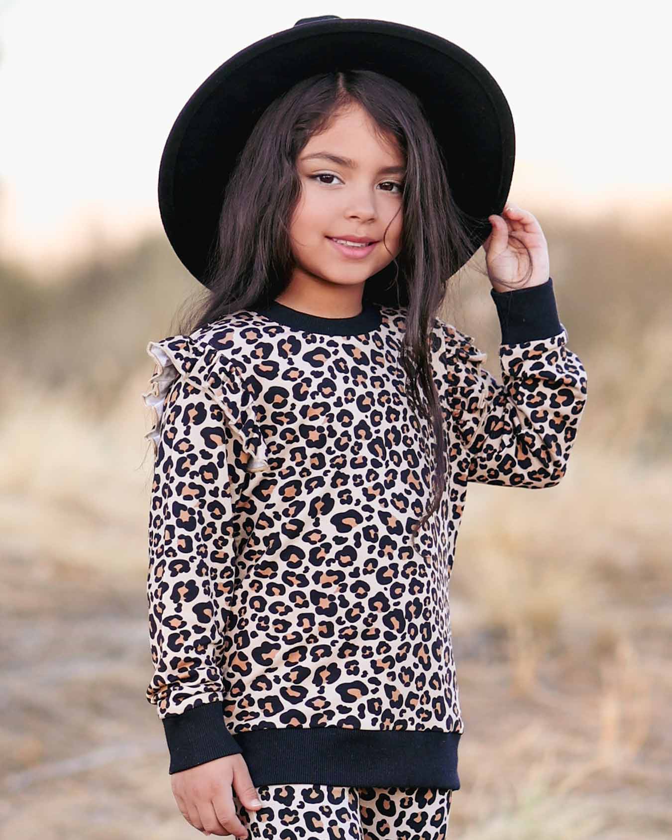 Kiara Ruffled Sweatshirt