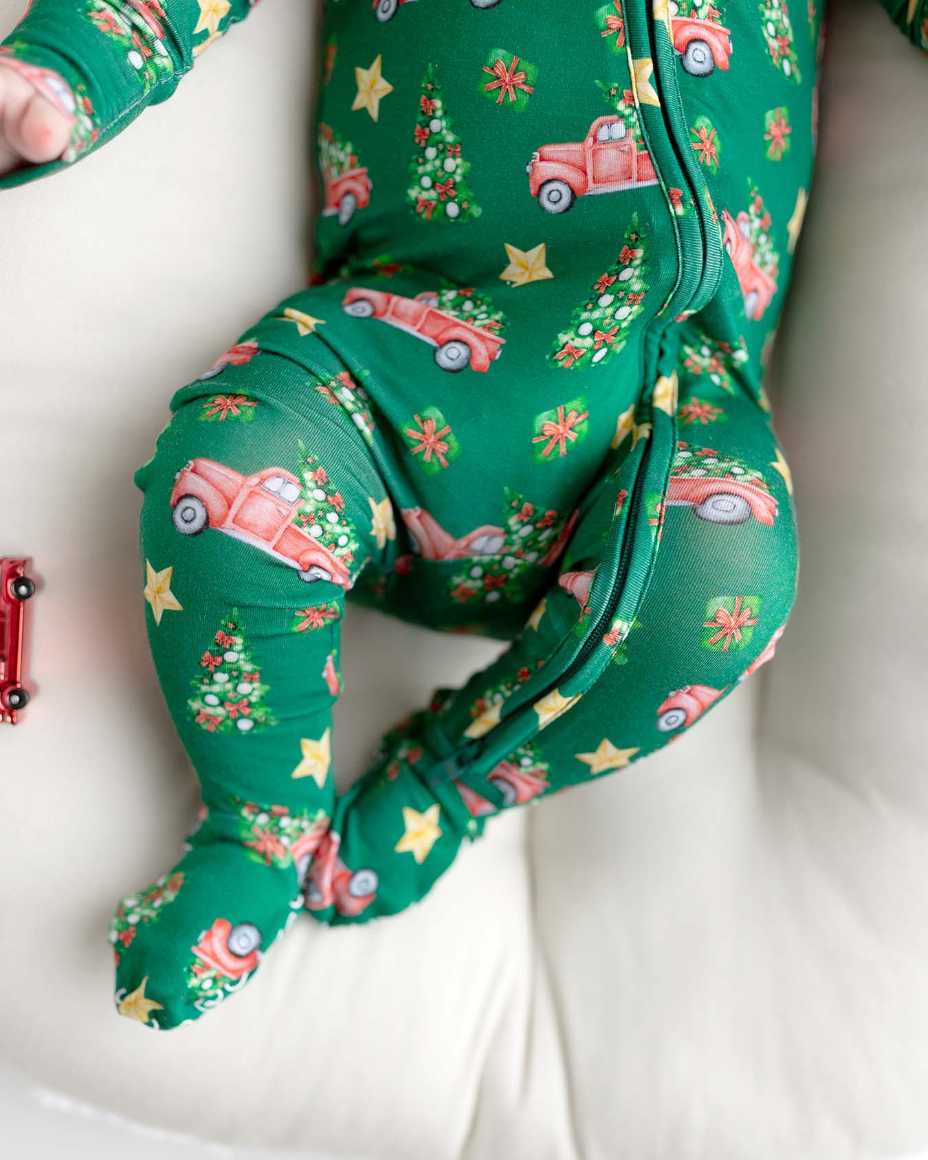 Luke Zippered Footie