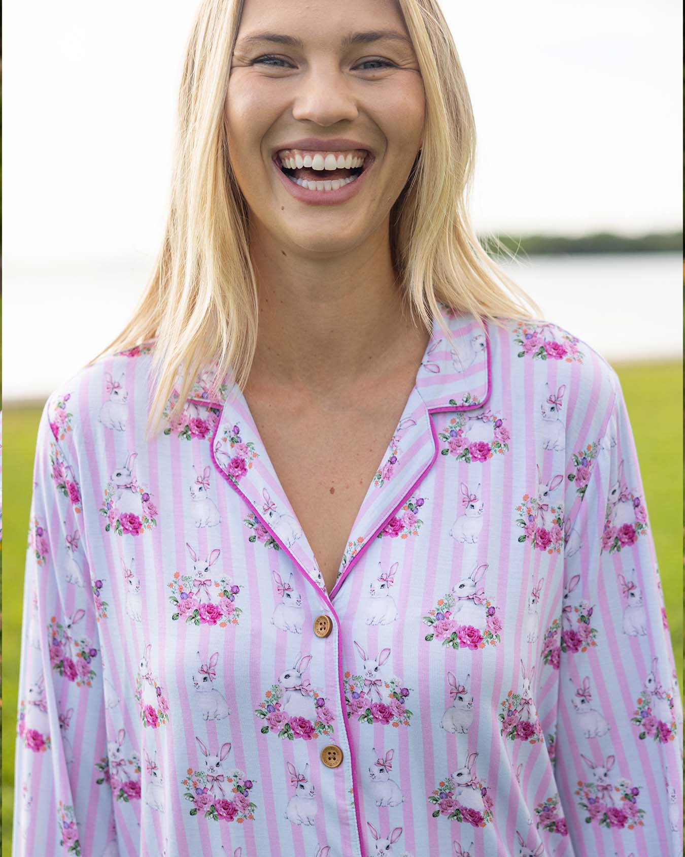 Palmer Bunny Mama Classic Long Sleeve PJ
