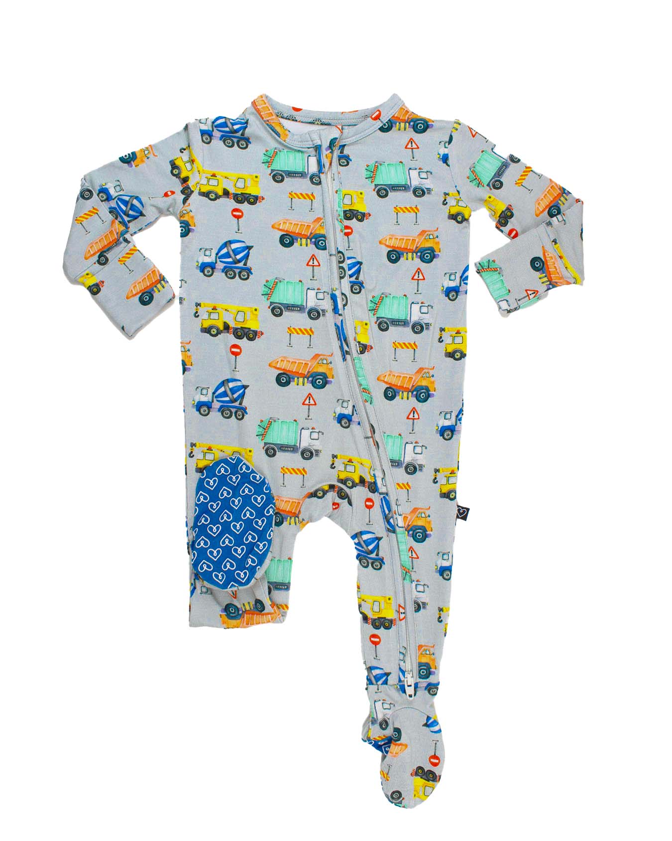 Mark Zippered Footie