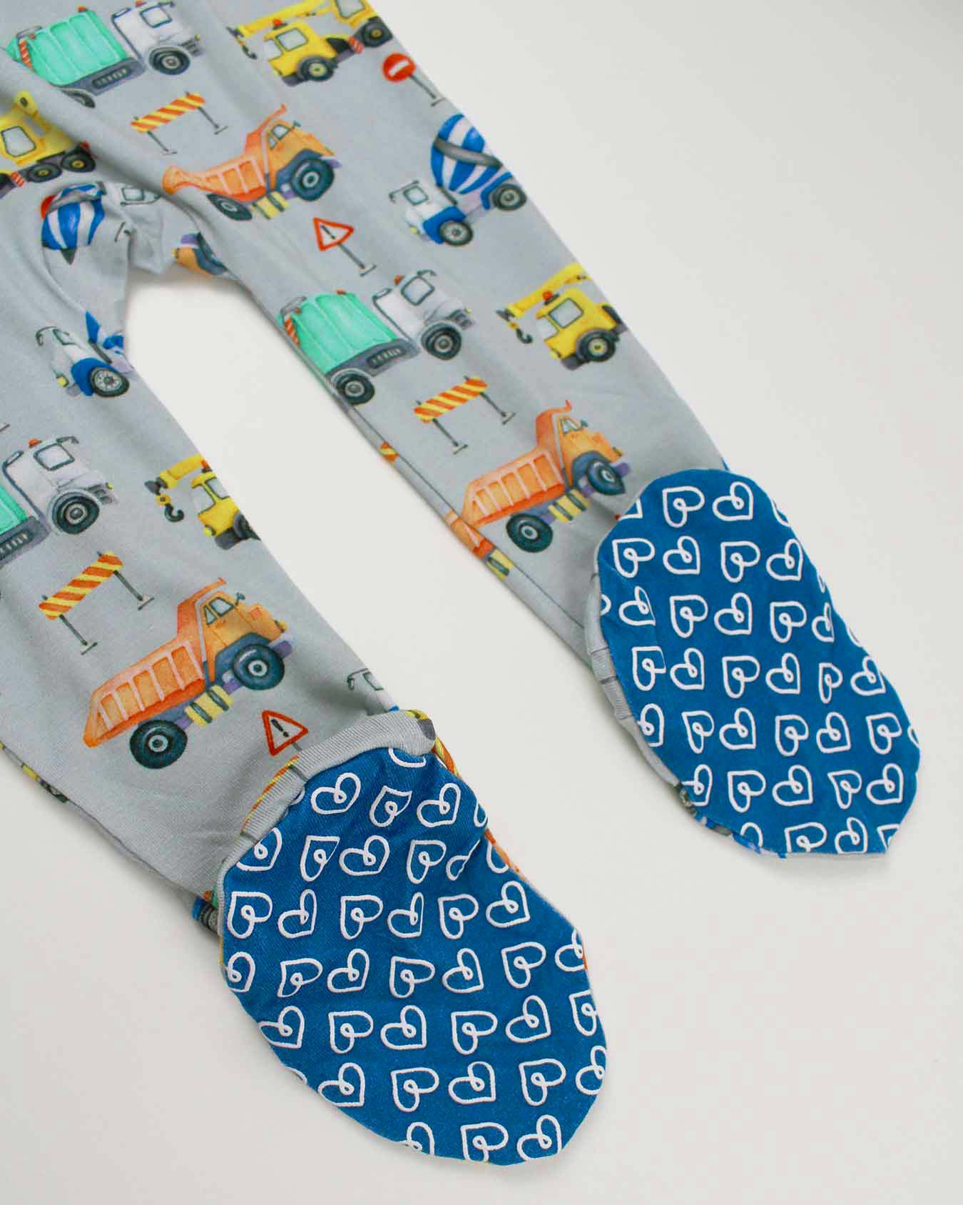 Mark Zippered Footie