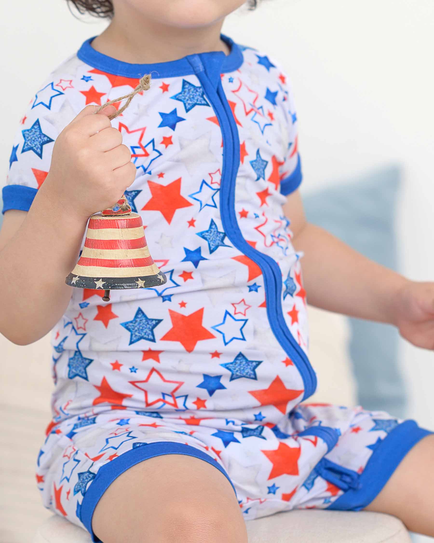 Carter Shorts Zippered Romper