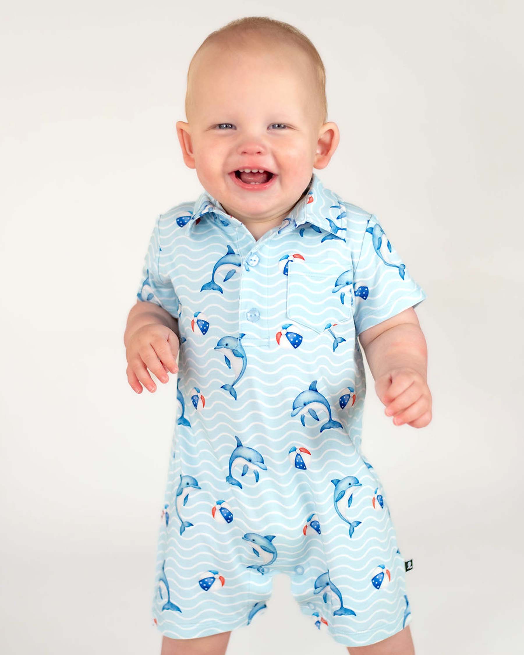 Flynn Polo Romper